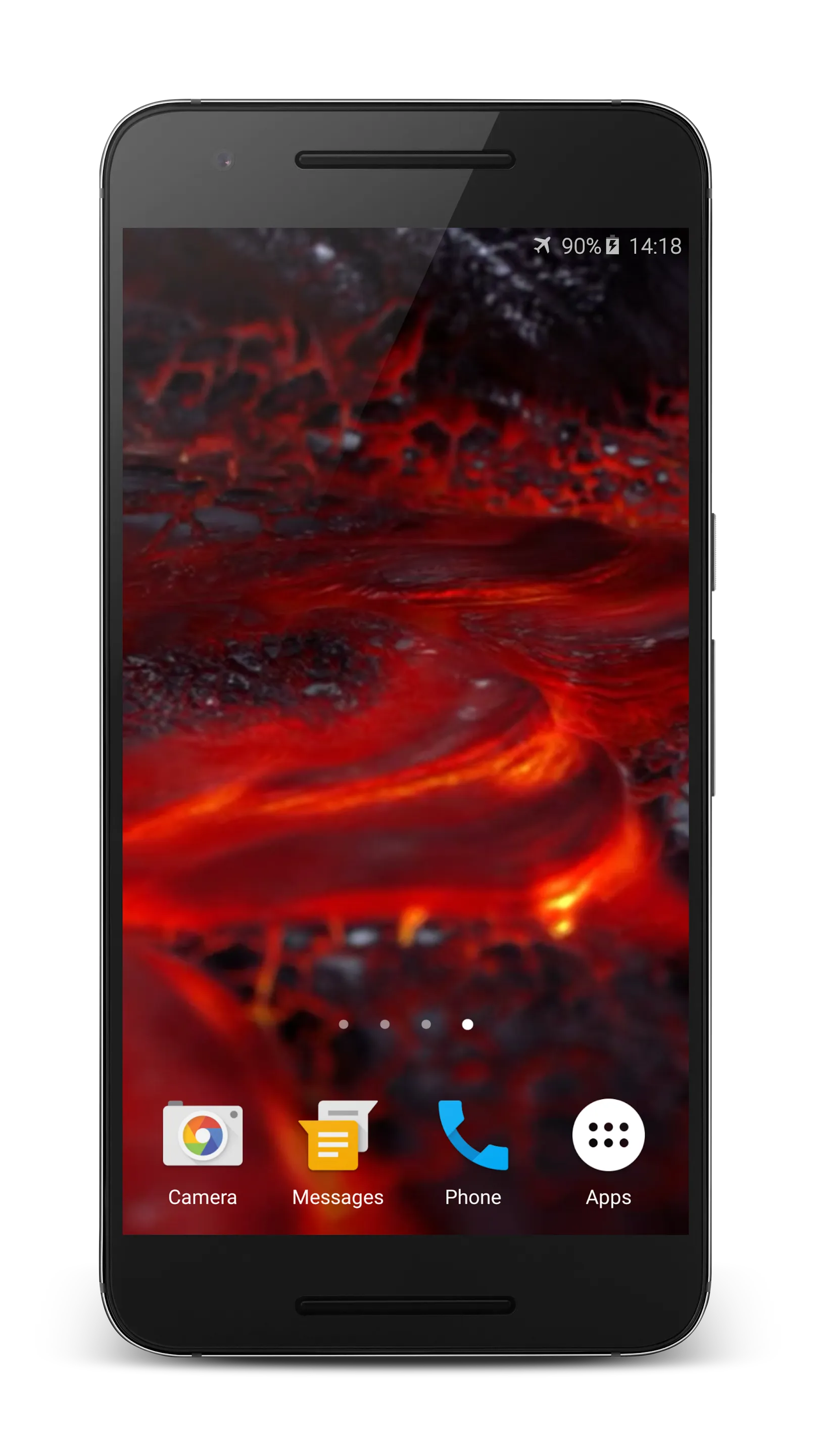 Lava Video Live Wallpaper | Indus Appstore | Screenshot