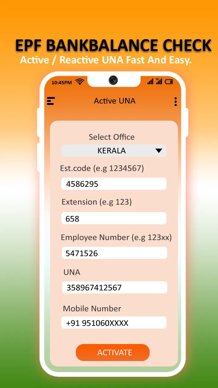 EPF Passbook, PF Balance, UAN | Indus Appstore | Screenshot