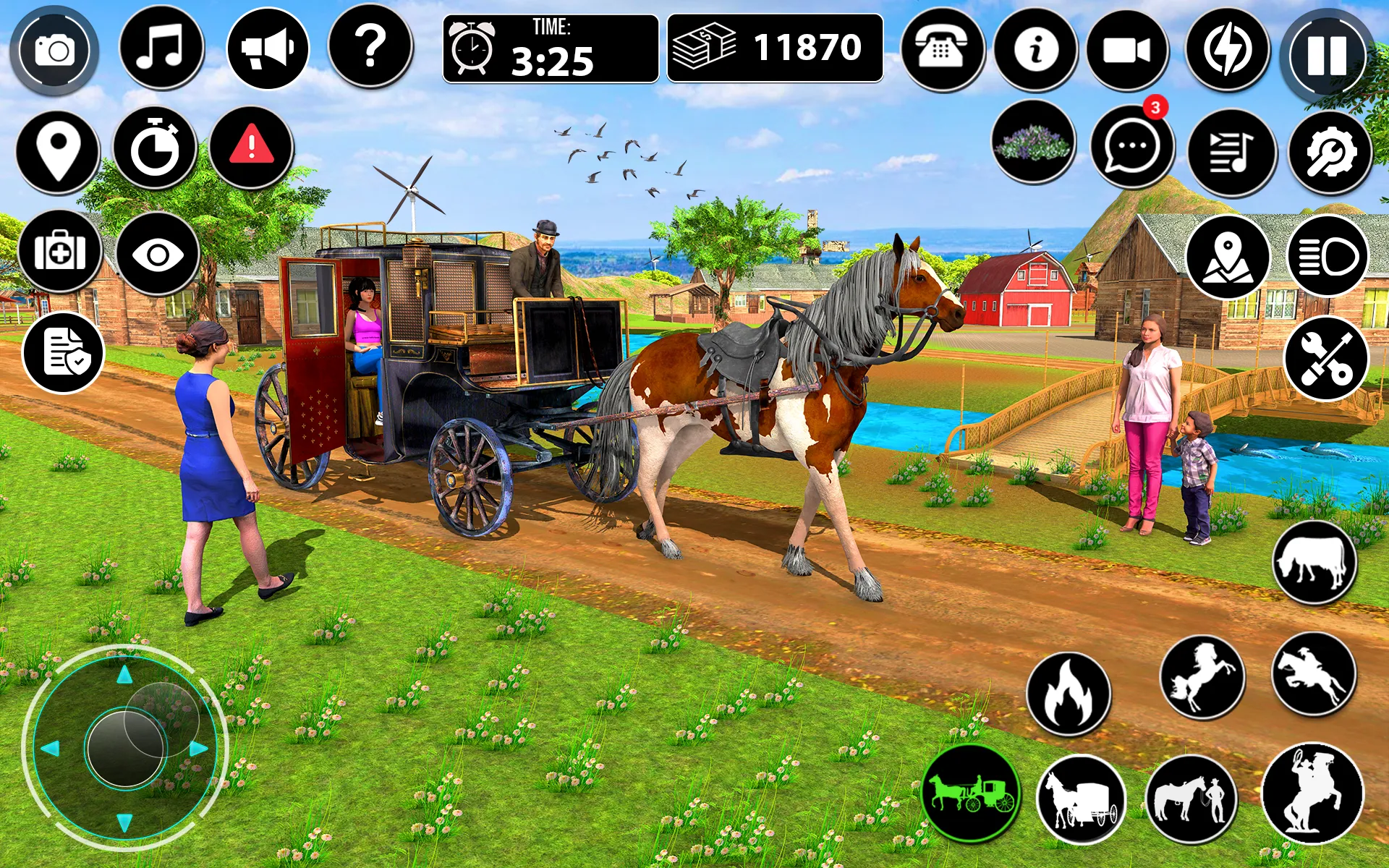 Horse Cart Taxi Transport Game | Indus Appstore | Screenshot