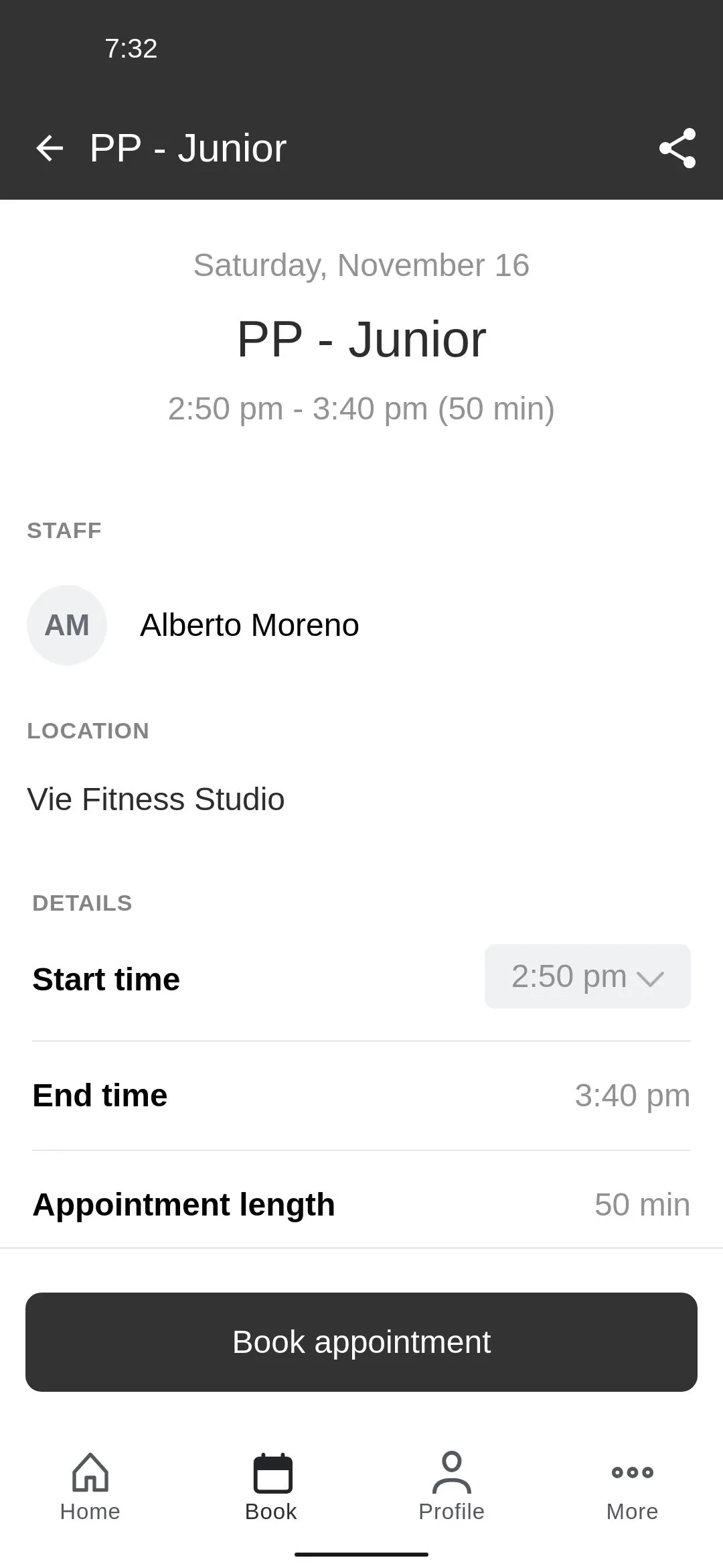 Vie Fitness Studio | Indus Appstore | Screenshot