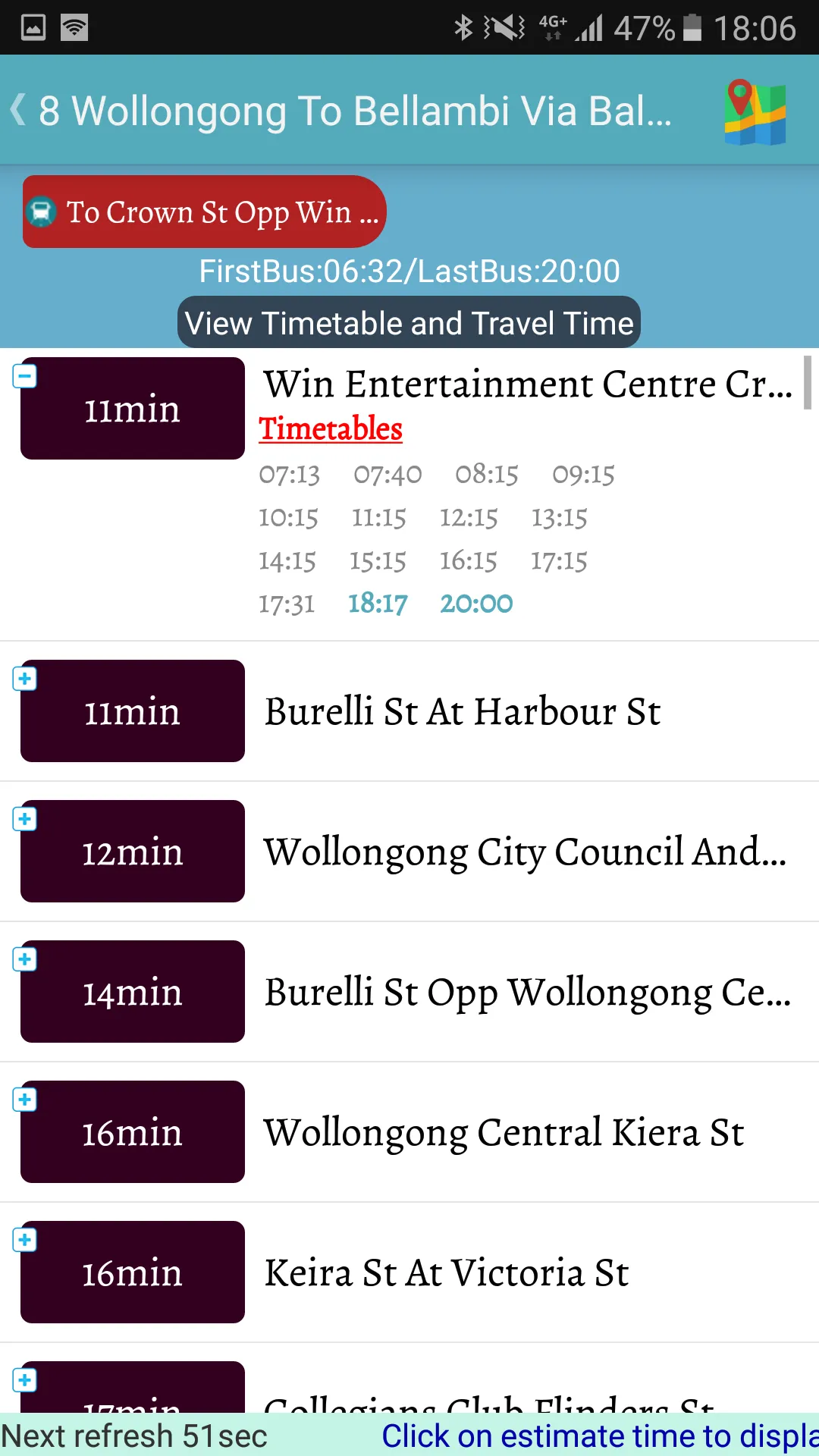 Sydney Bus | Indus Appstore | Screenshot