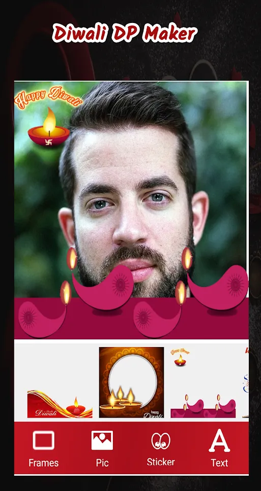 Diwali DP Profile Maker | Indus Appstore | Screenshot