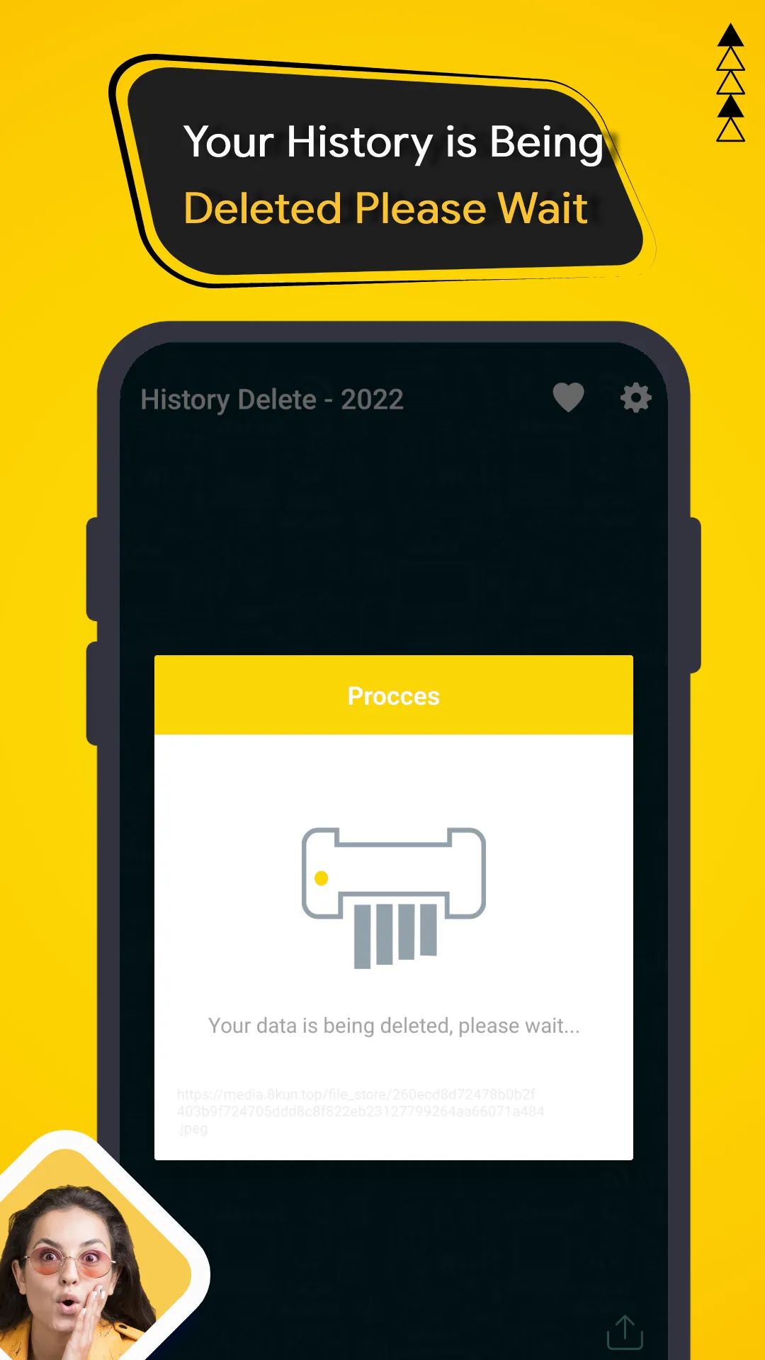 history delete clear history | Indus Appstore | Screenshot