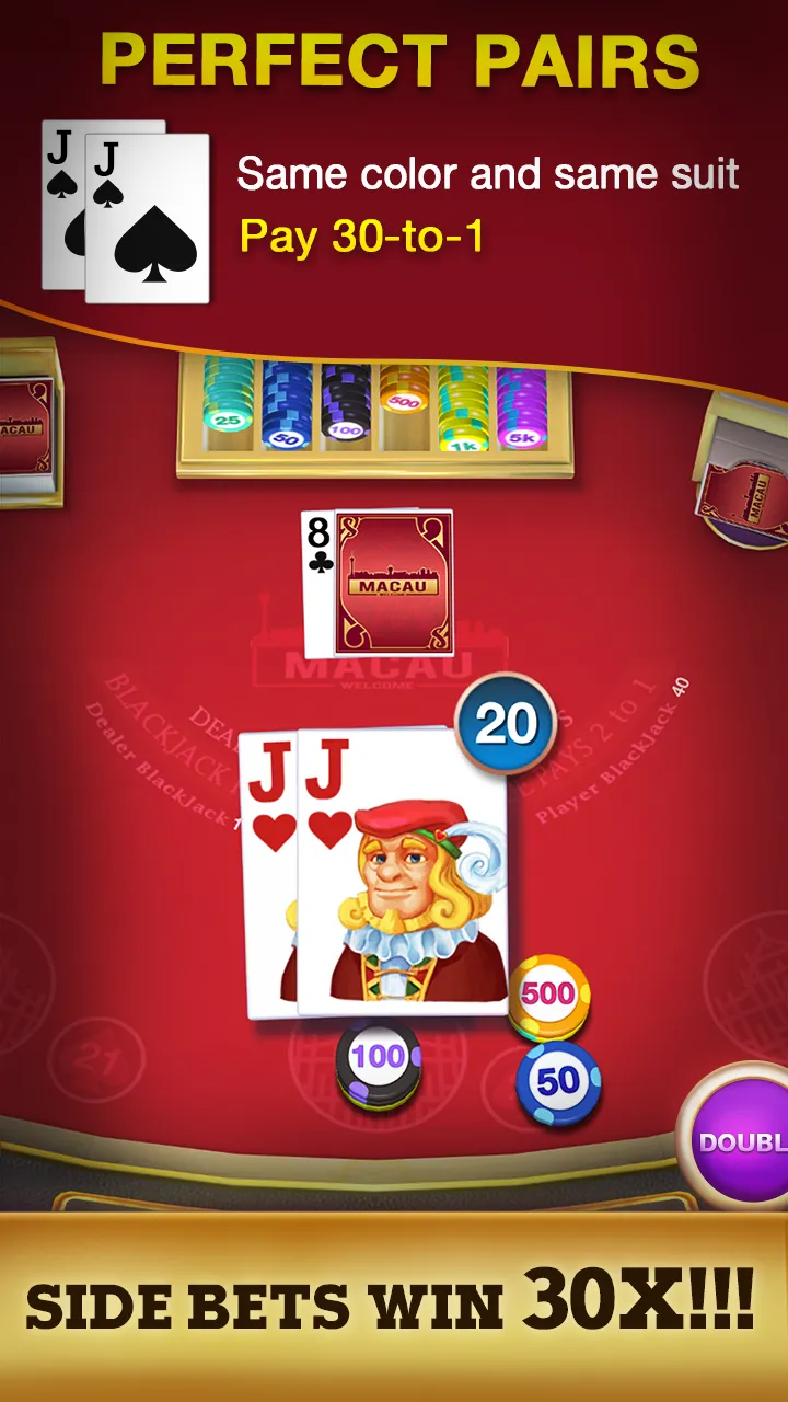 Blackjack 21 - Black Jack Game | Indus Appstore | Screenshot