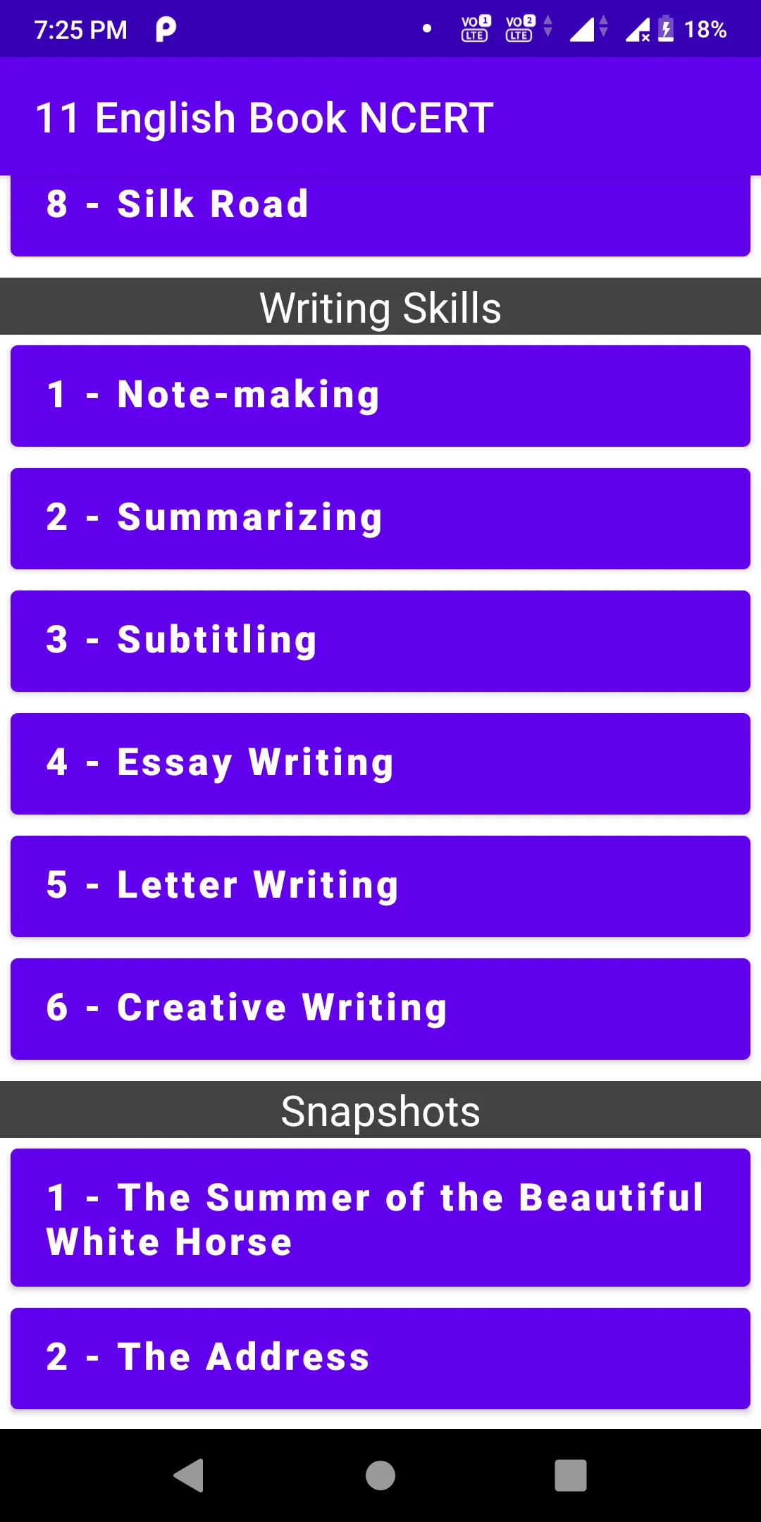 11 English Book NCERT | Indus Appstore | Screenshot