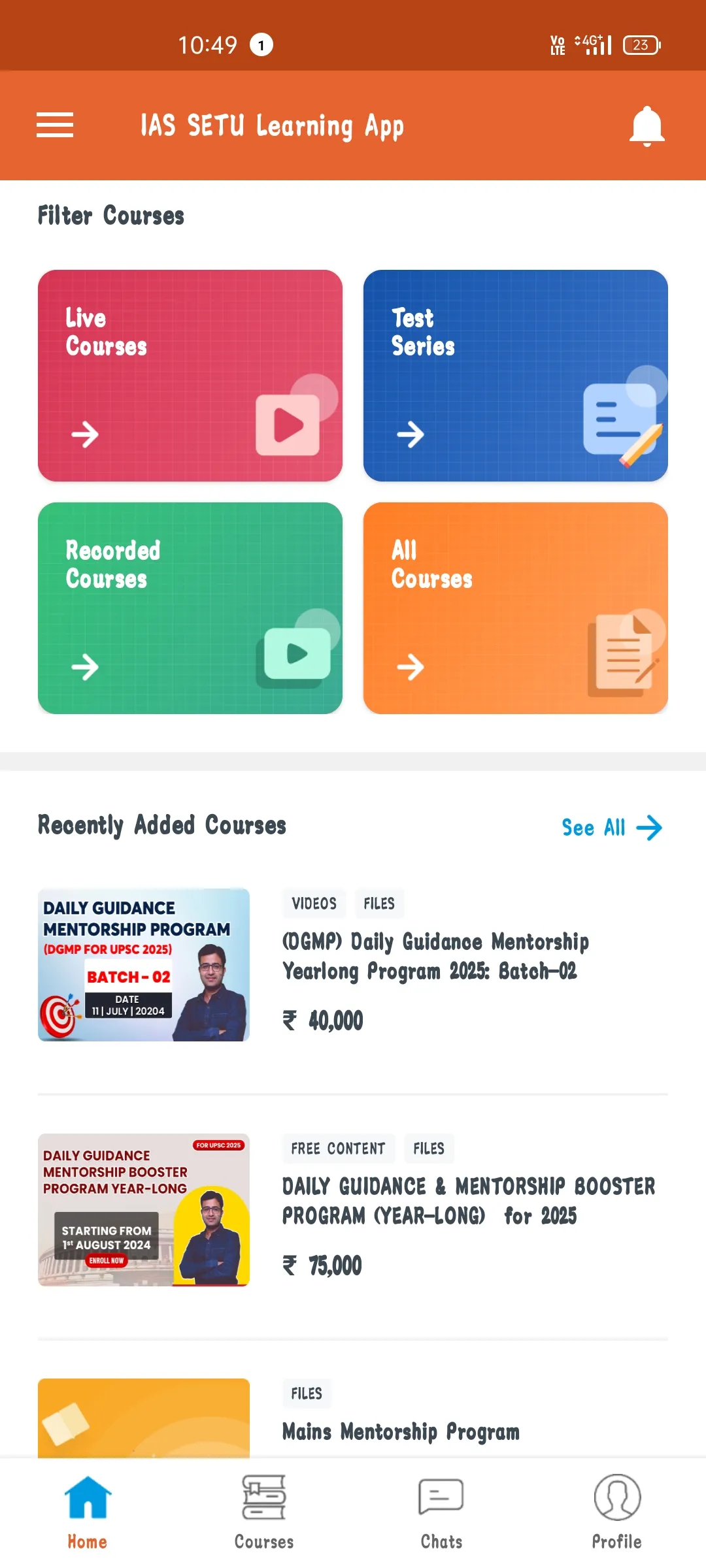 IAS SETU Learning App | Indus Appstore | Screenshot