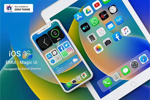 OS 16 EMUI | MAGIC UI THEME | Indus Appstore | Screenshot