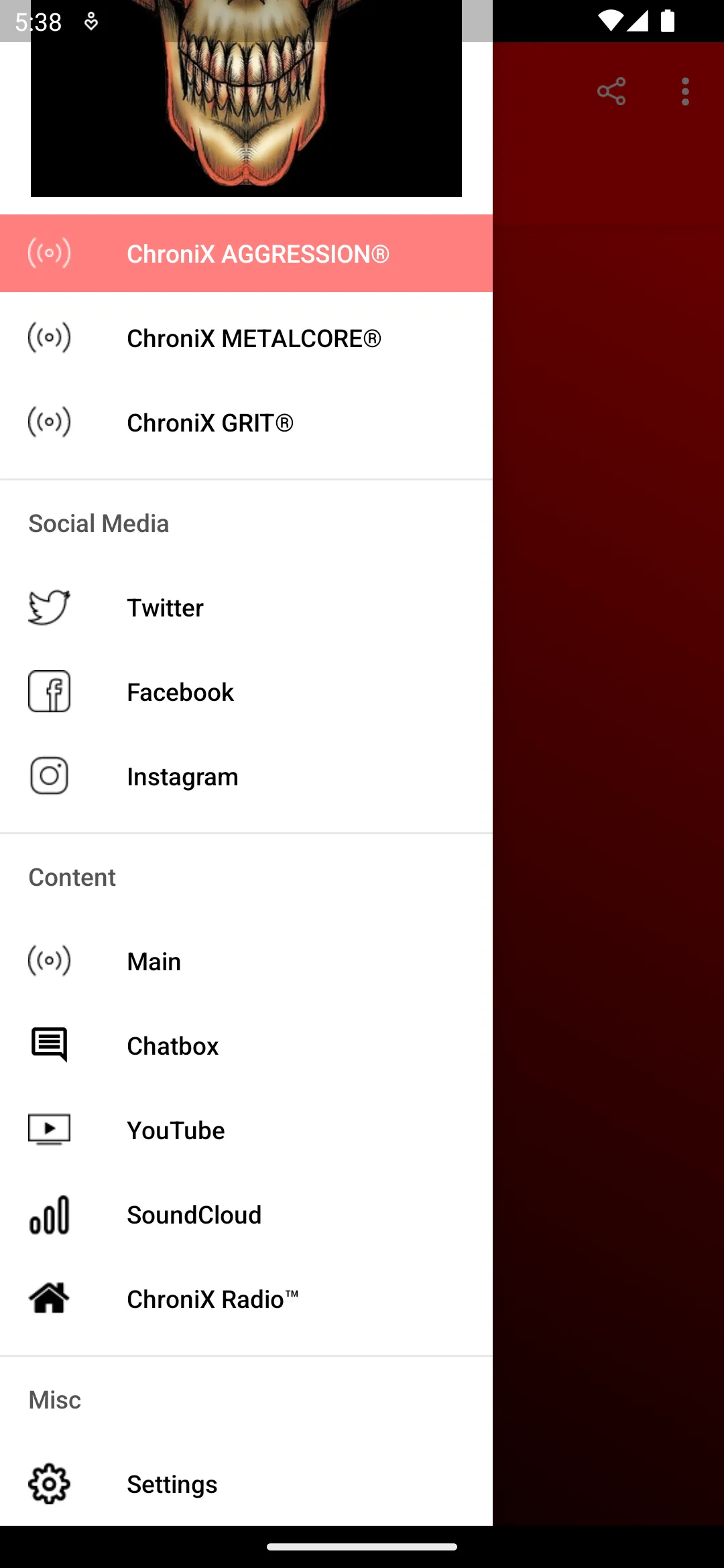 ChroniX Radio™ | Indus Appstore | Screenshot