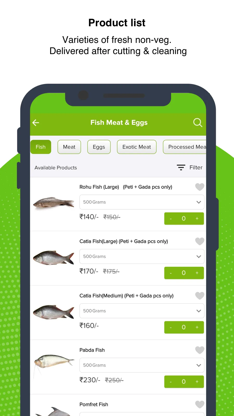 Delybazar - Fresh Fish & Meat | Indus Appstore | Screenshot