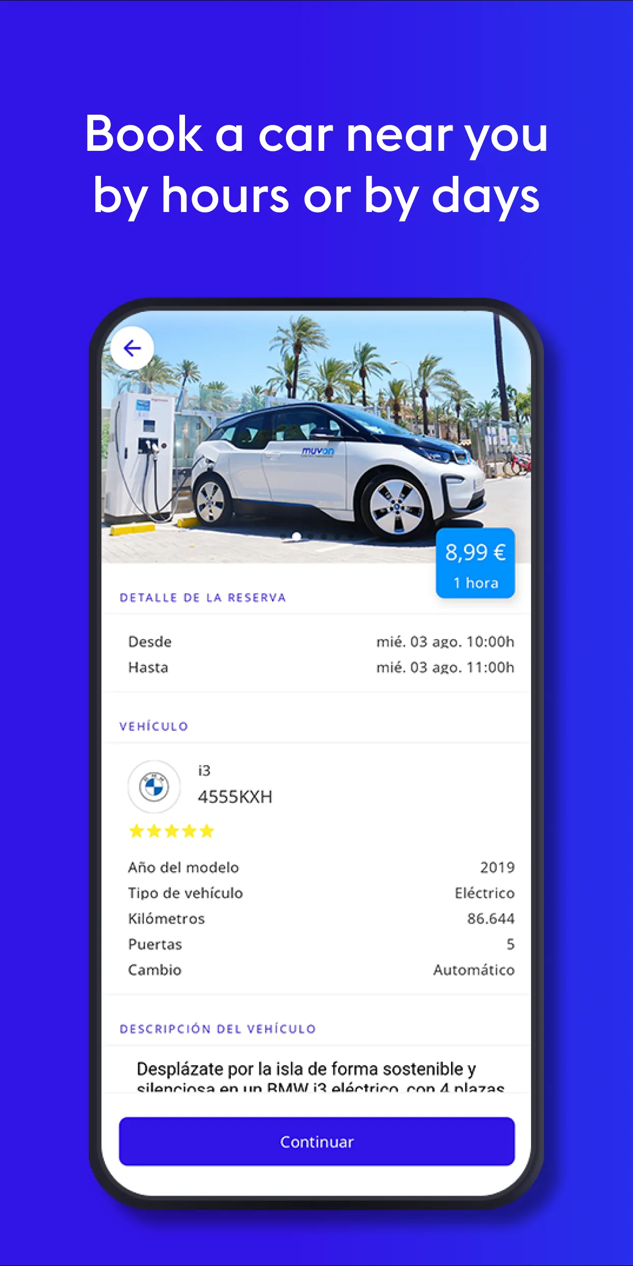 Muvon Carsharing | Indus Appstore | Screenshot