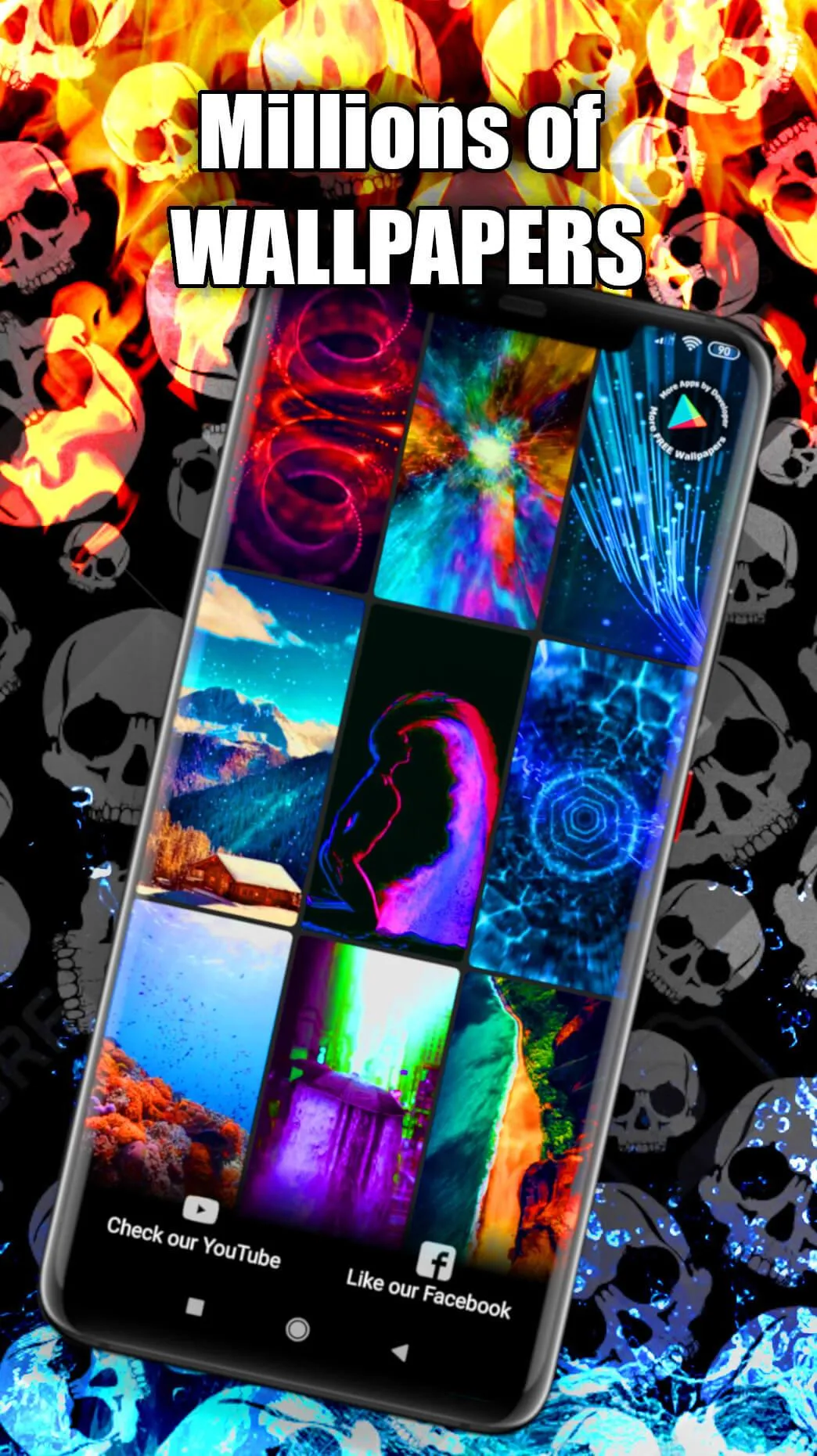 Skeleton Wallpaper Live HD/3D | Indus Appstore | Screenshot