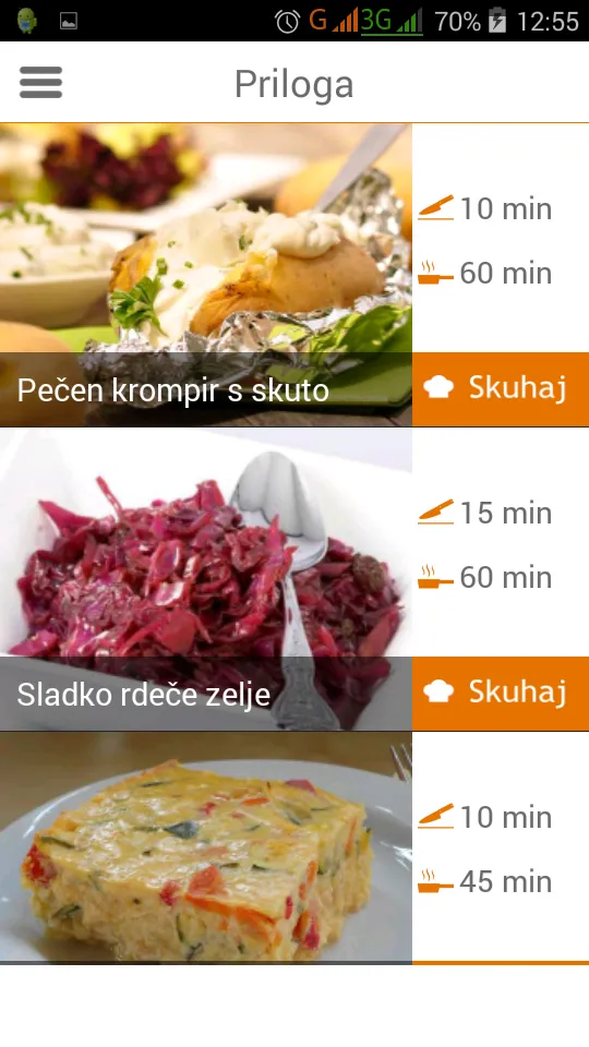 Kuharski recepti - Slovenski | Indus Appstore | Screenshot