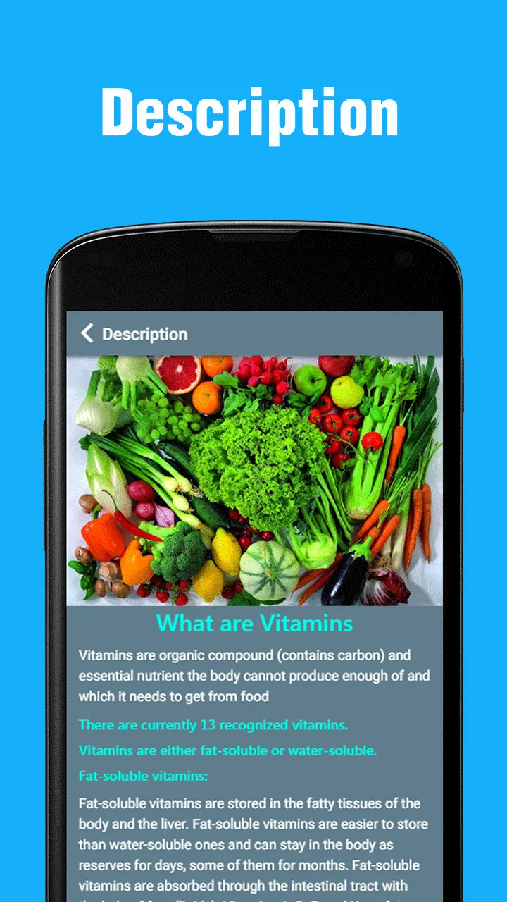 Vitamins - Sources, Deficiency | Indus Appstore | Screenshot