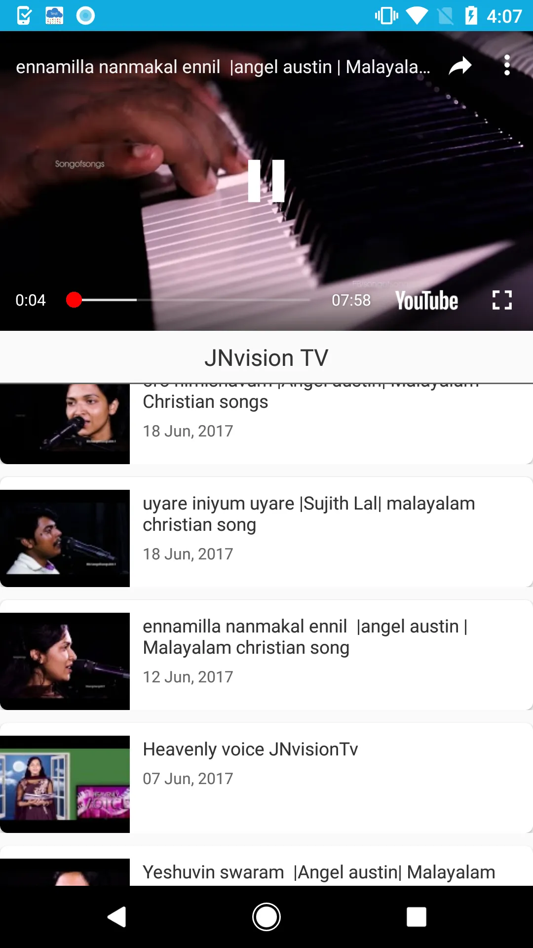 JNvision TV | Indus Appstore | Screenshot