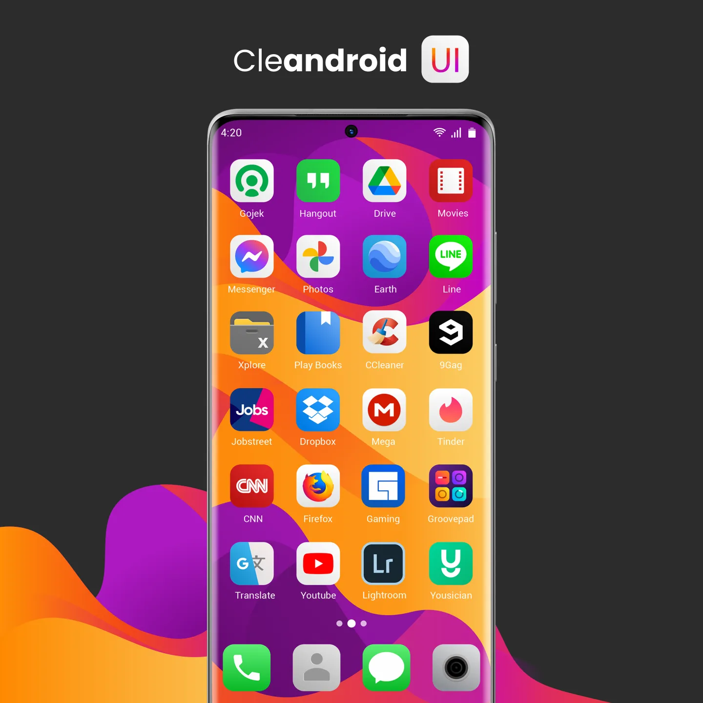 Cleandroid UI - Icon Pack | Indus Appstore | Screenshot