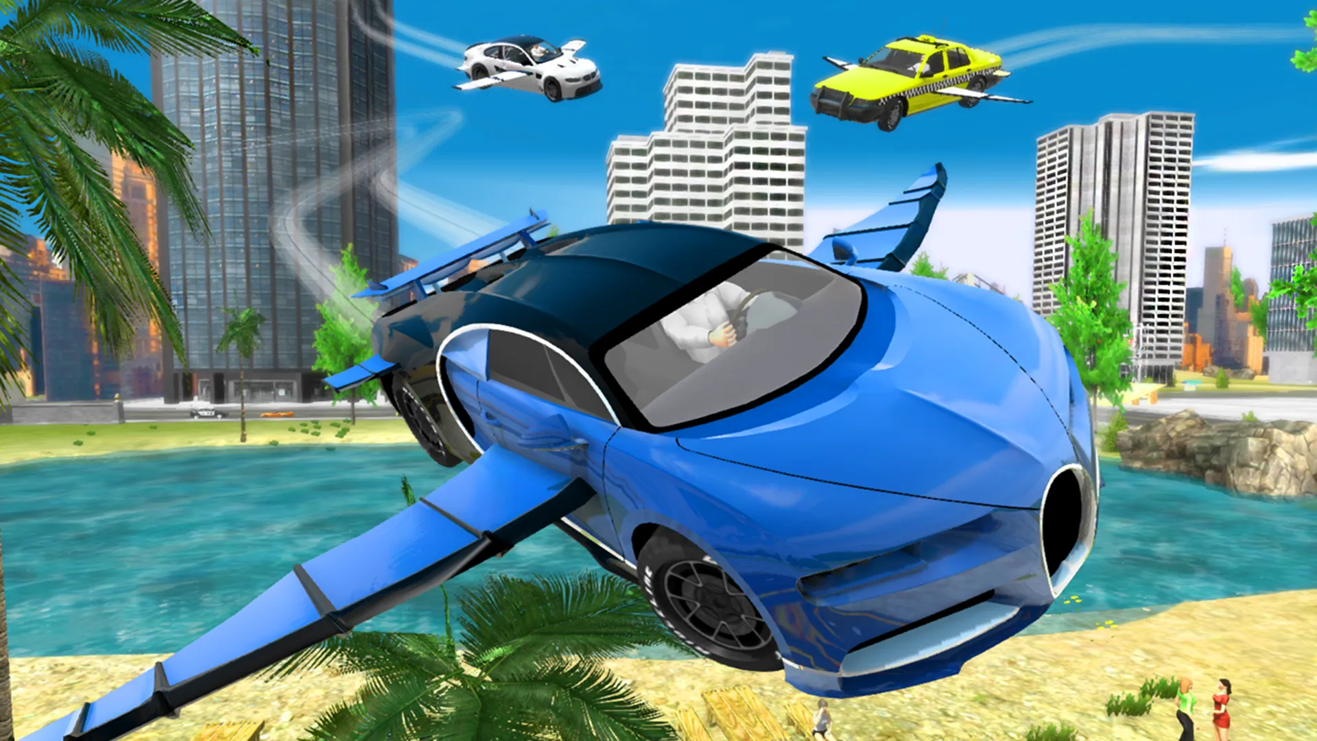 Flying Car Transport Simulator | Indus Appstore | Screenshot