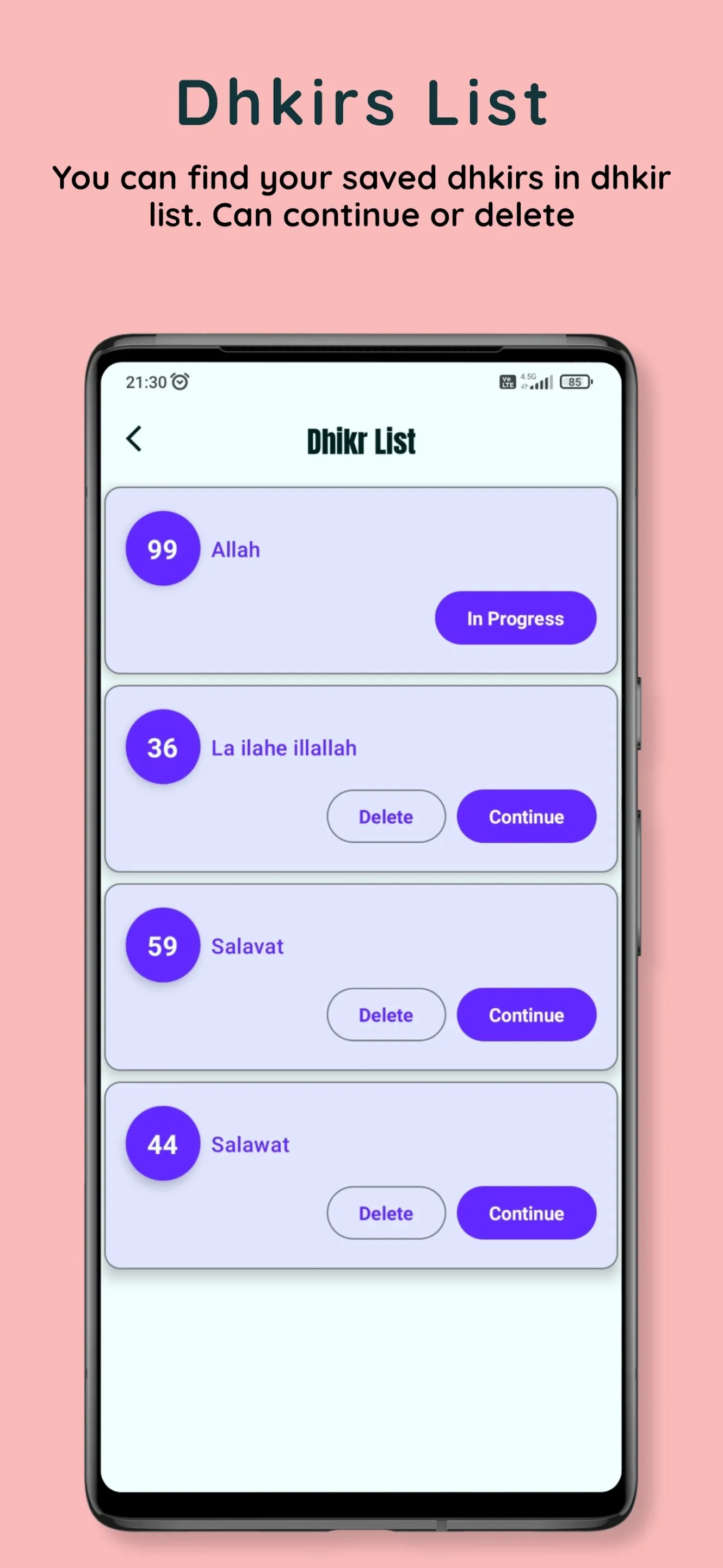 Digital Tasbeeh Counter | Indus Appstore | Screenshot