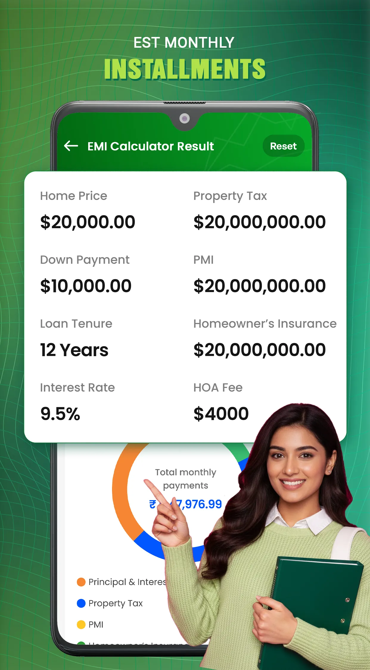 Personal EMI Loan Planner | Indus Appstore | Screenshot