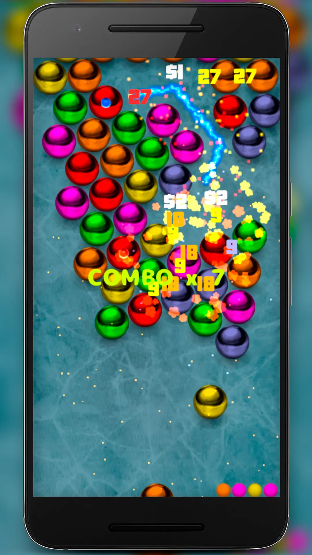 Magnetic balls bubble shoot | Indus Appstore | Screenshot