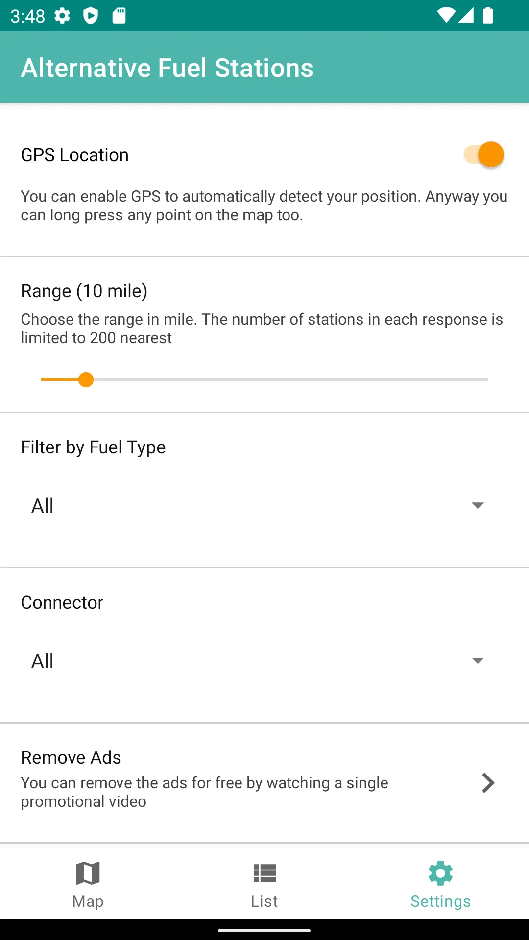 Alternative Fuel Stations USA | Indus Appstore | Screenshot