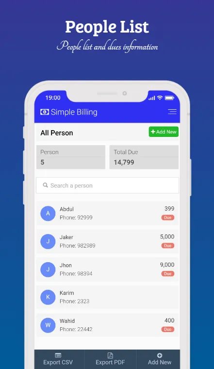 Simple Billing | Indus Appstore | Screenshot