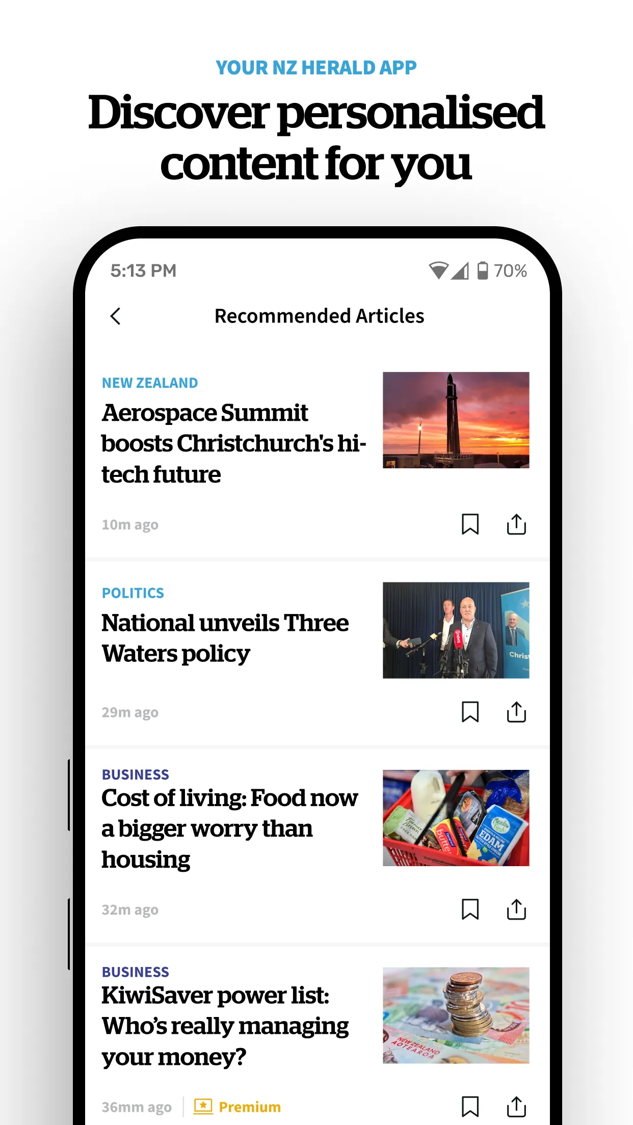 NZ Herald News | Indus Appstore | Screenshot