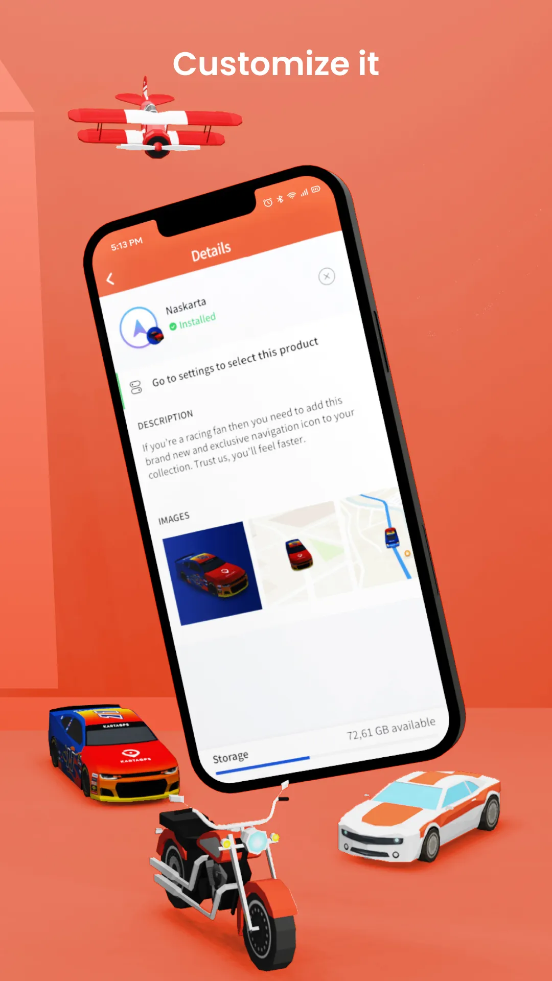 Karta GPS Offline Maps Nav | Indus Appstore | Screenshot