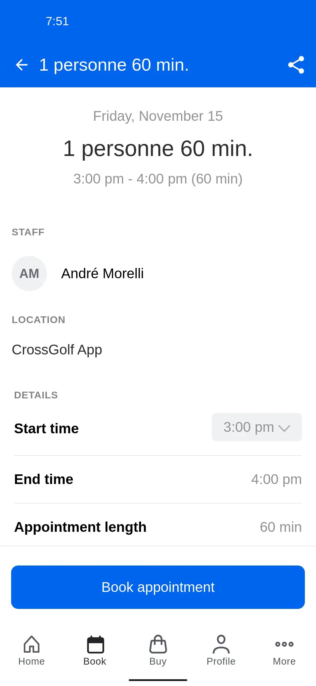 CrossGolf App | Indus Appstore | Screenshot