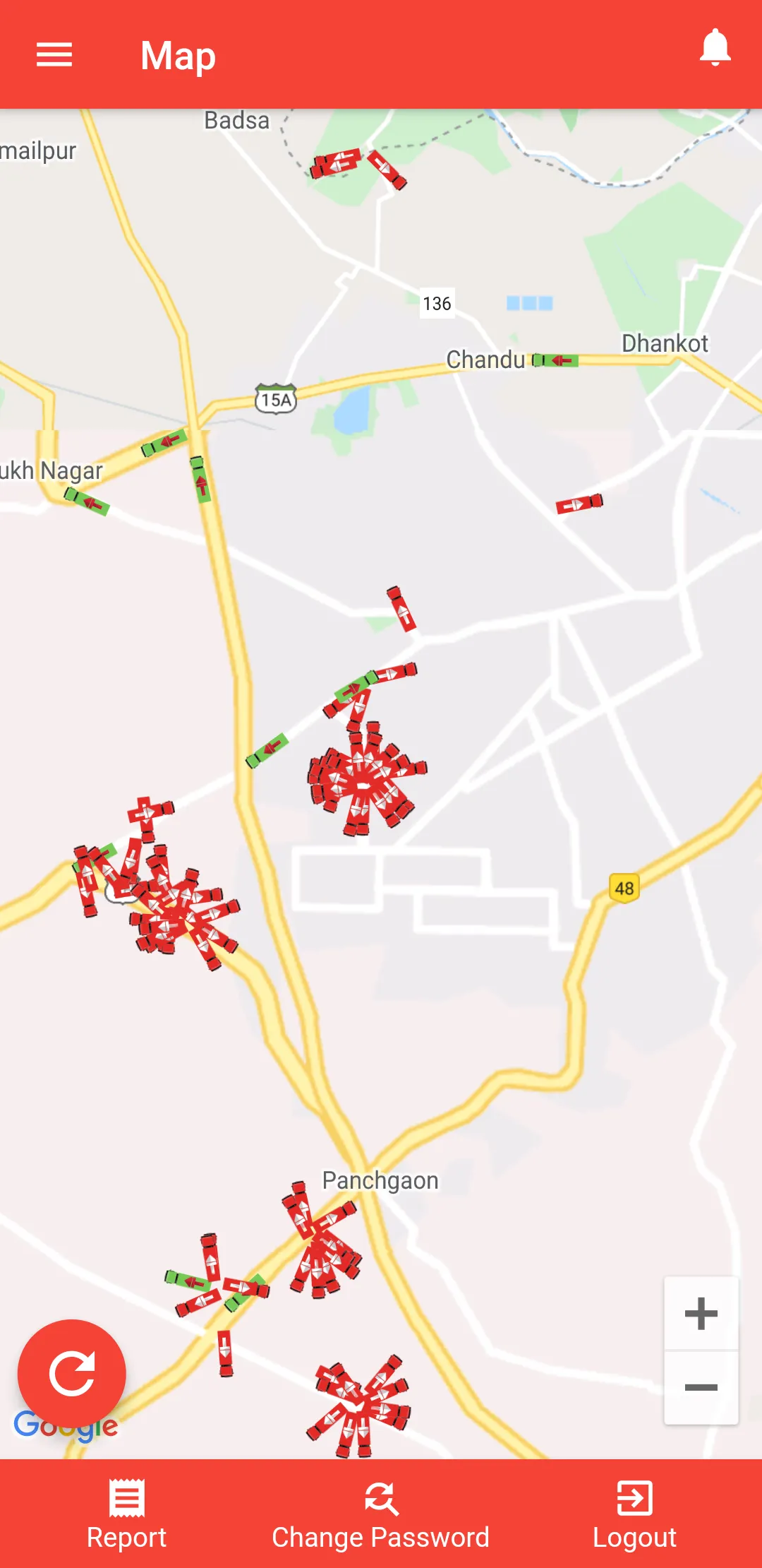 CONSOLIDATE FLEET TRACKER | Indus Appstore | Screenshot