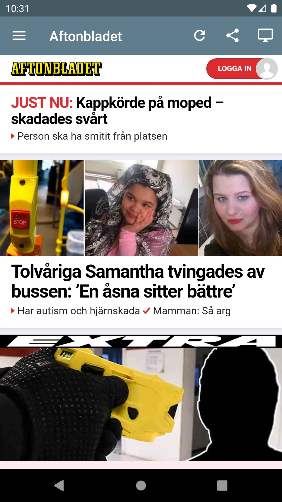 Sverige Tidningar | Indus Appstore | Screenshot