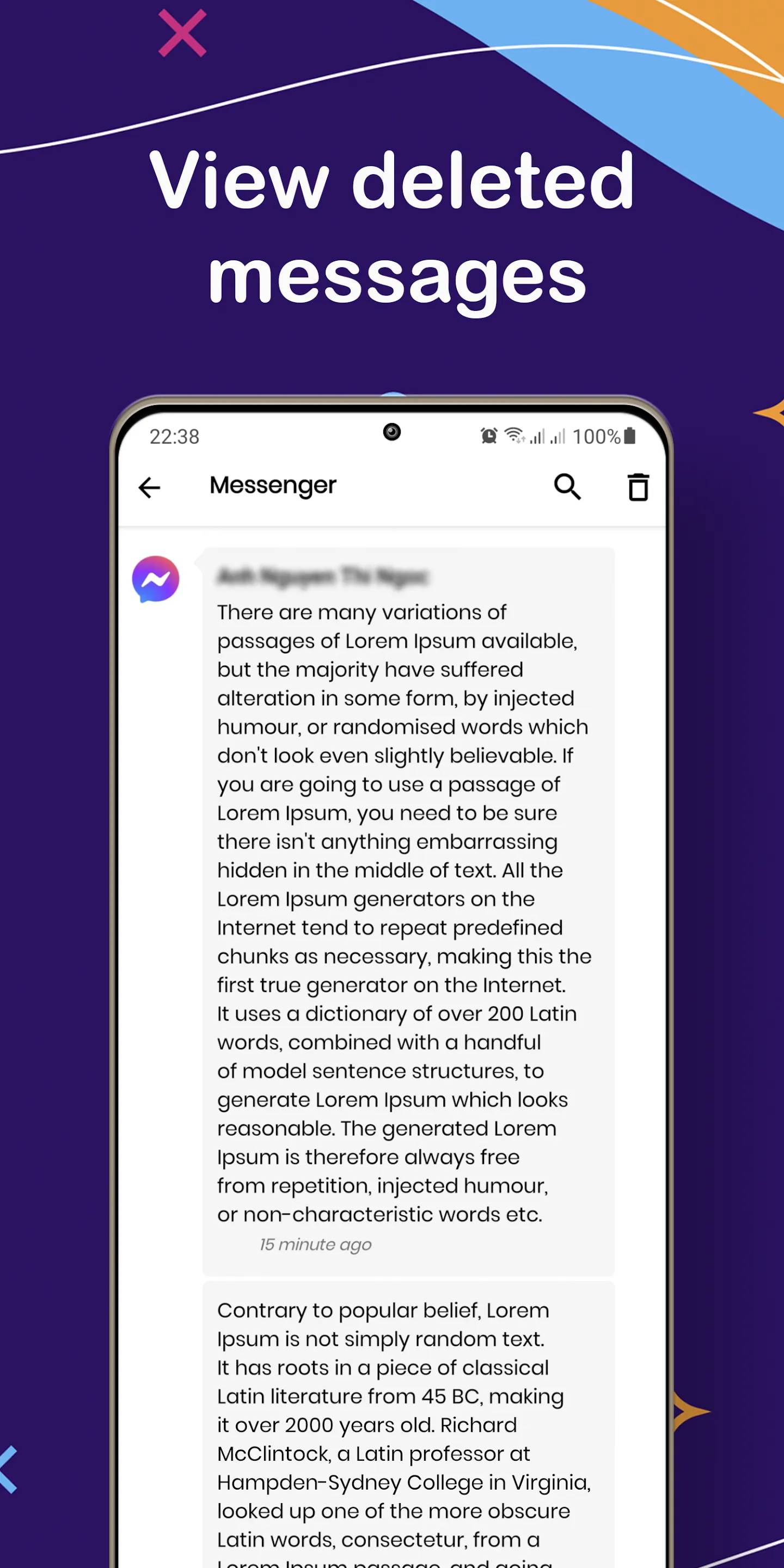 Unseen Messenger | Indus Appstore | Screenshot