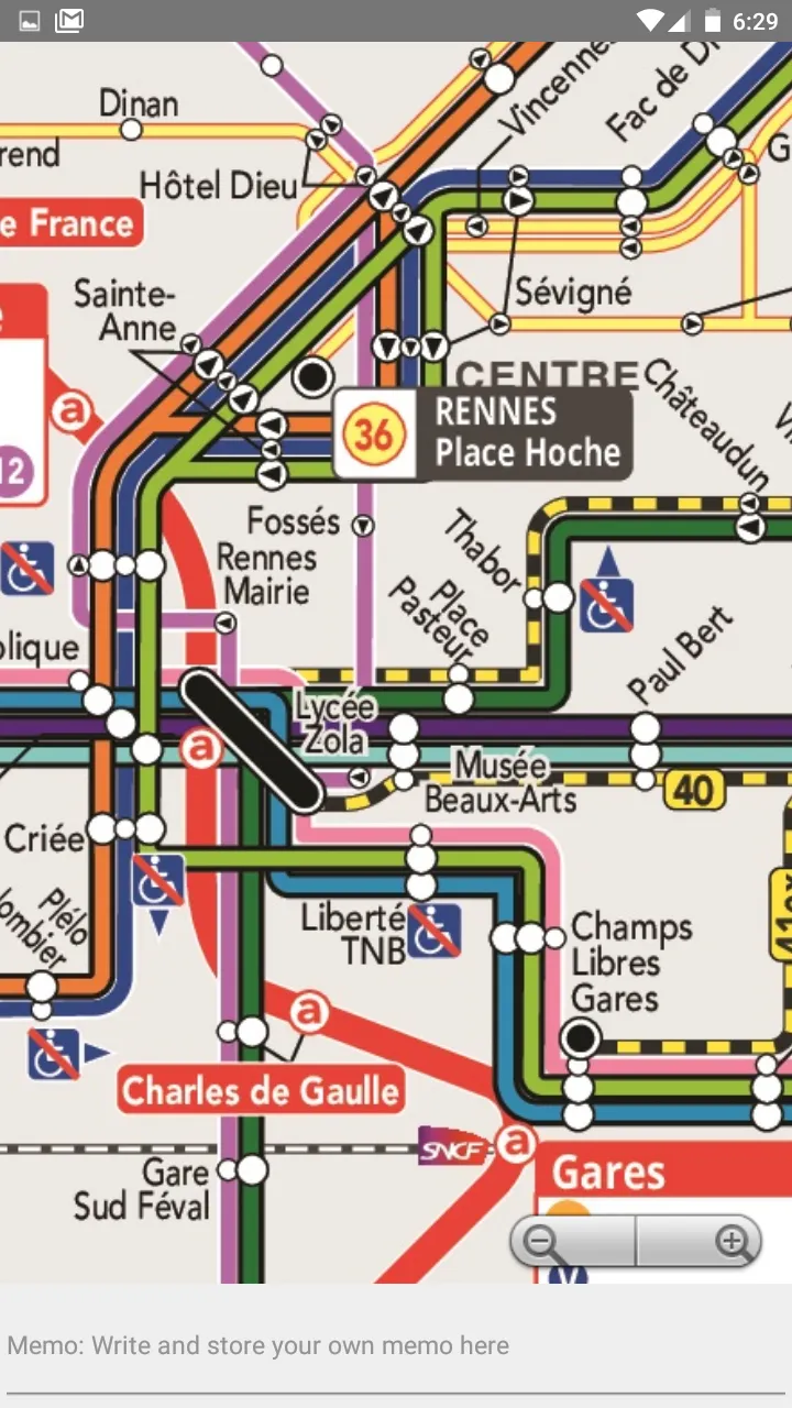 RENNES METRO/BUS MAP OFFLINE | Indus Appstore | Screenshot