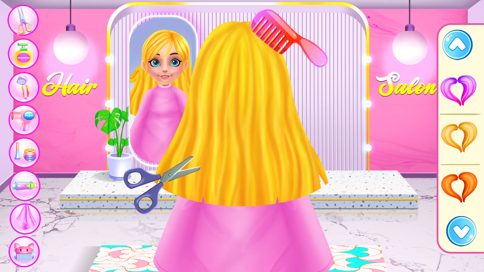 Girl Hair Salon and Beauty | Indus Appstore | Screenshot