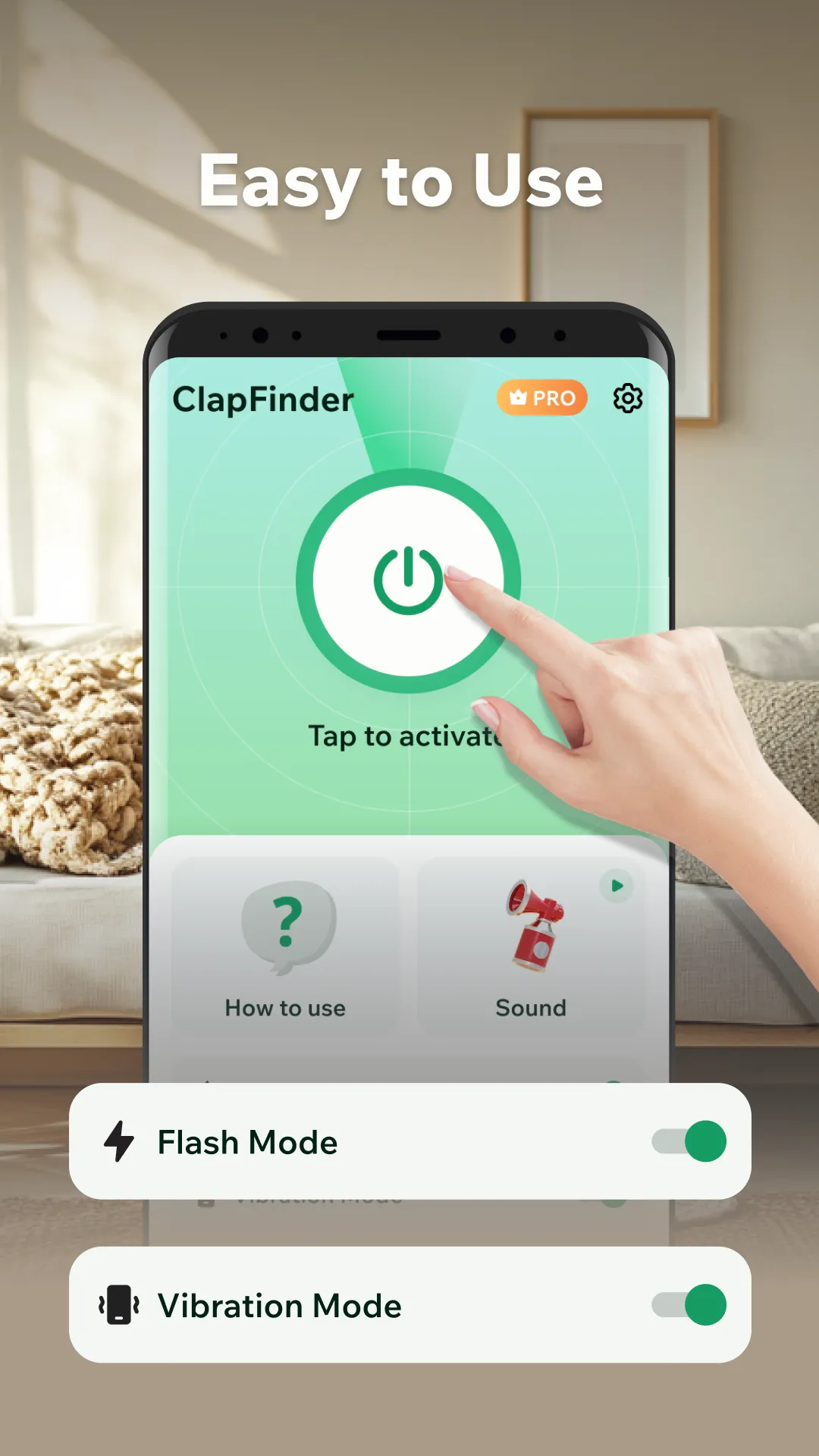 Clap to Find My Phone: Whistle | Indus Appstore | Screenshot