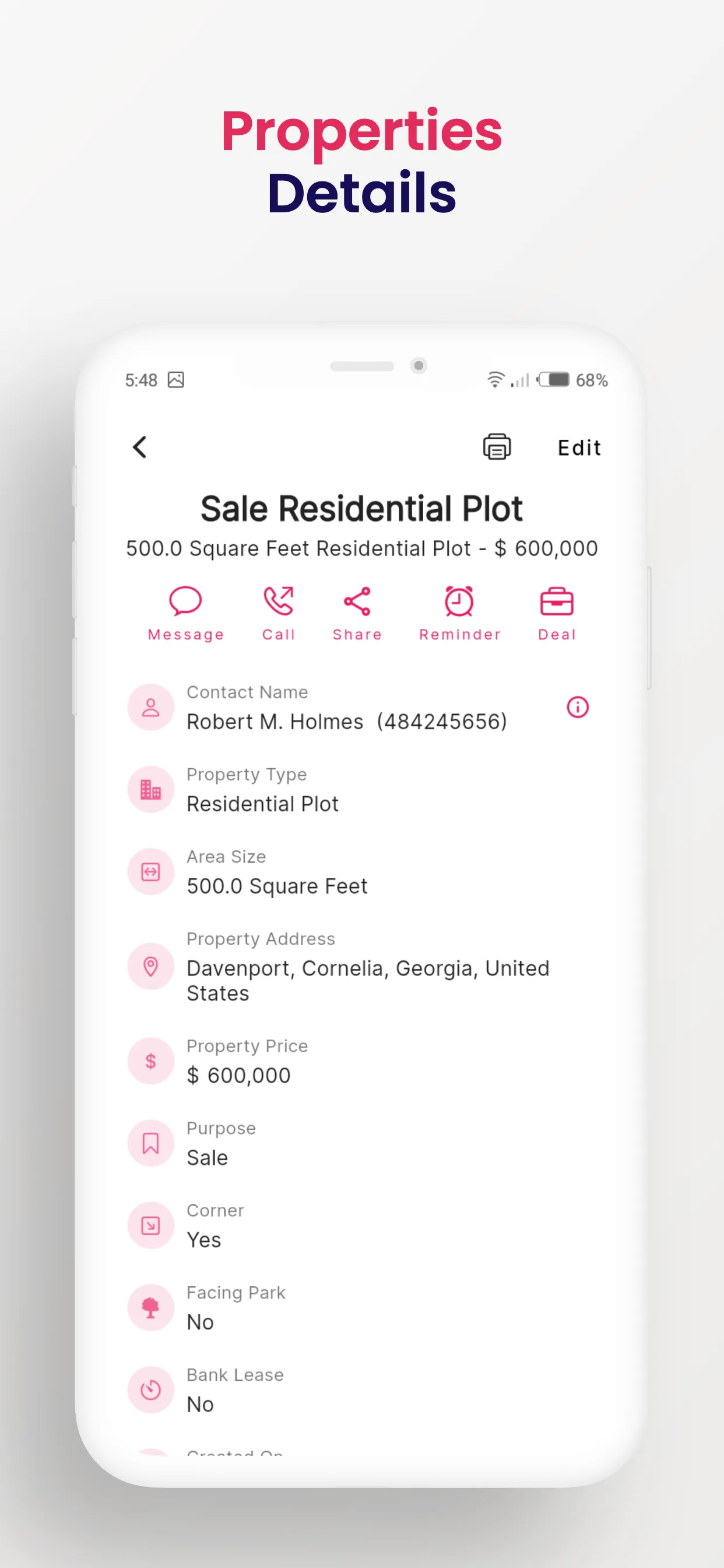 Easy Property Dealer Agent CRM | Indus Appstore | Screenshot