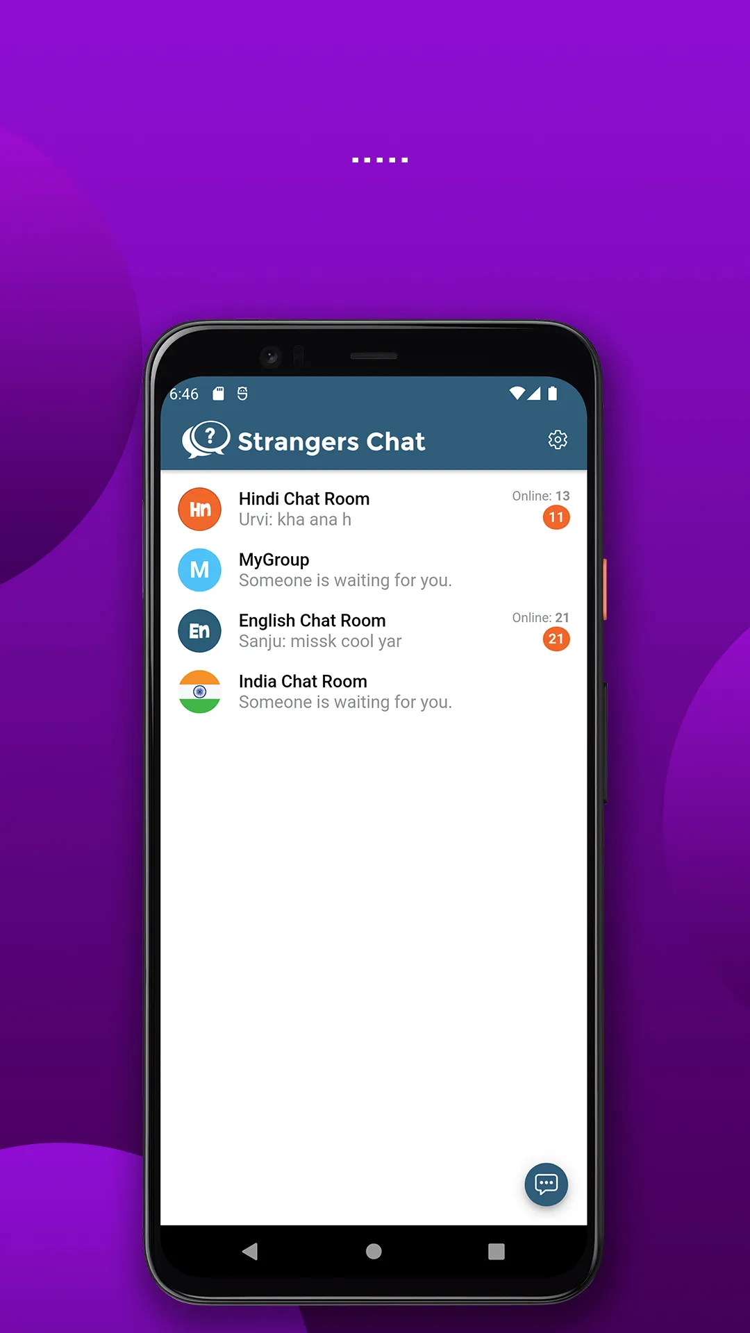 Strangers Chat -  No Login | Indus Appstore | Screenshot