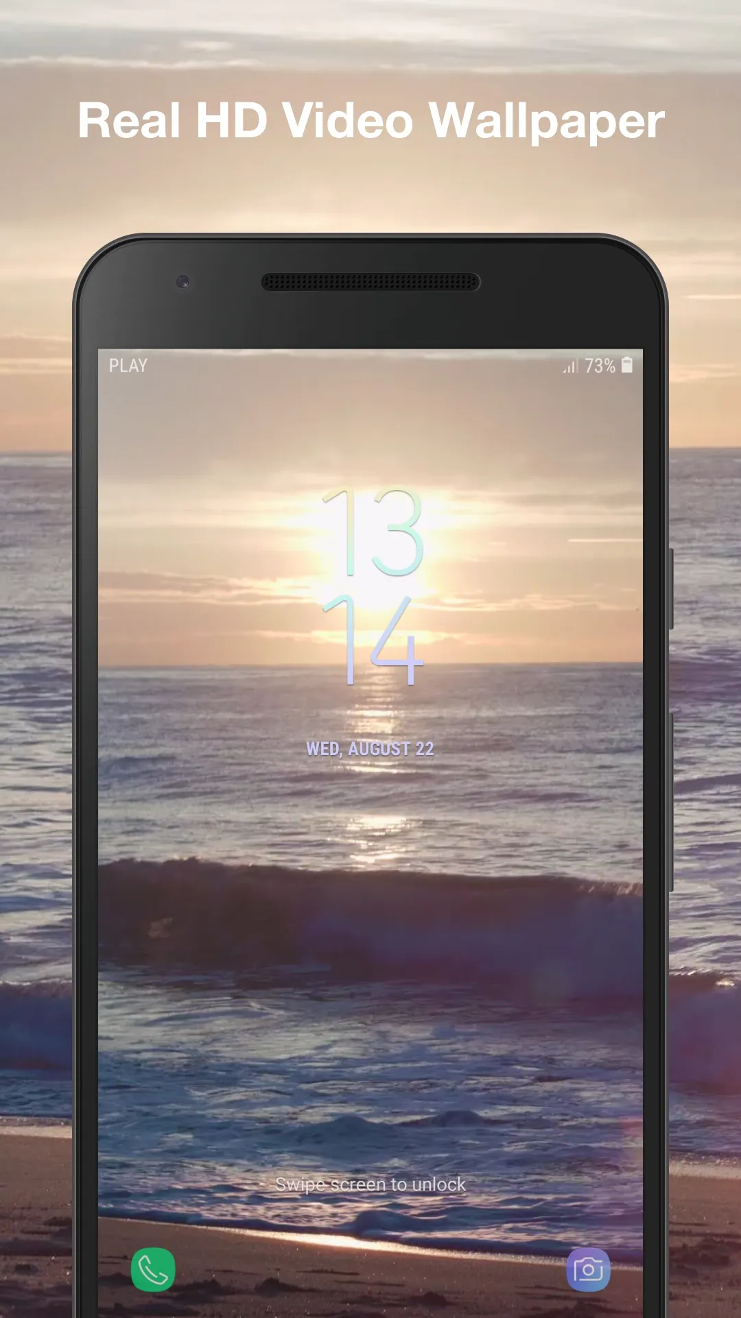 Sunset Ocean Live Wallpaper | Indus Appstore | Screenshot