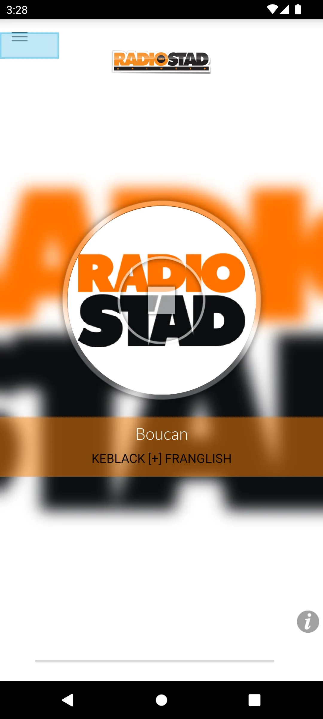 Radio Stad Antwerpen | Indus Appstore | Screenshot