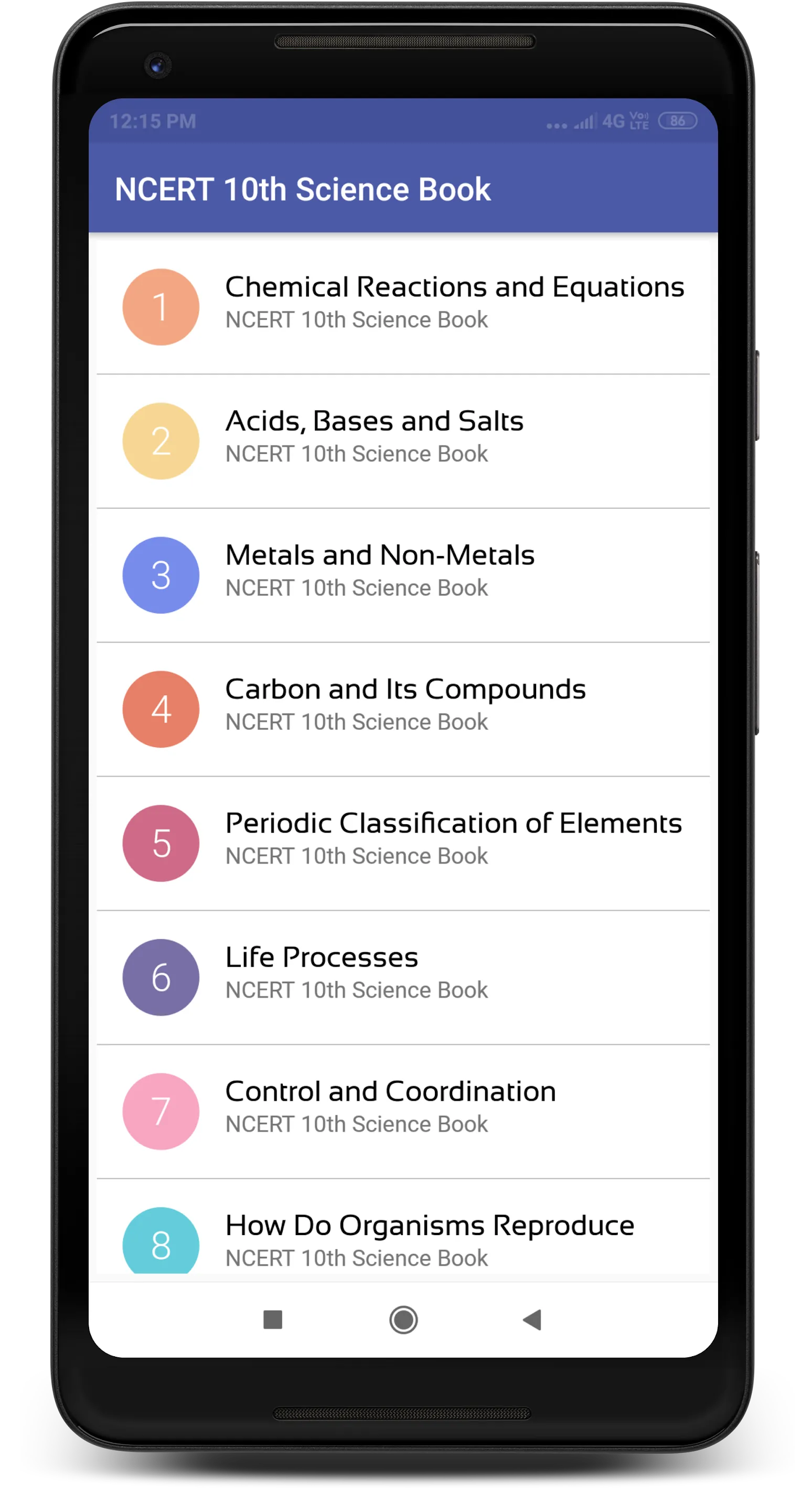 NCERT 10th Science - Book, Sol | Indus Appstore | Screenshot