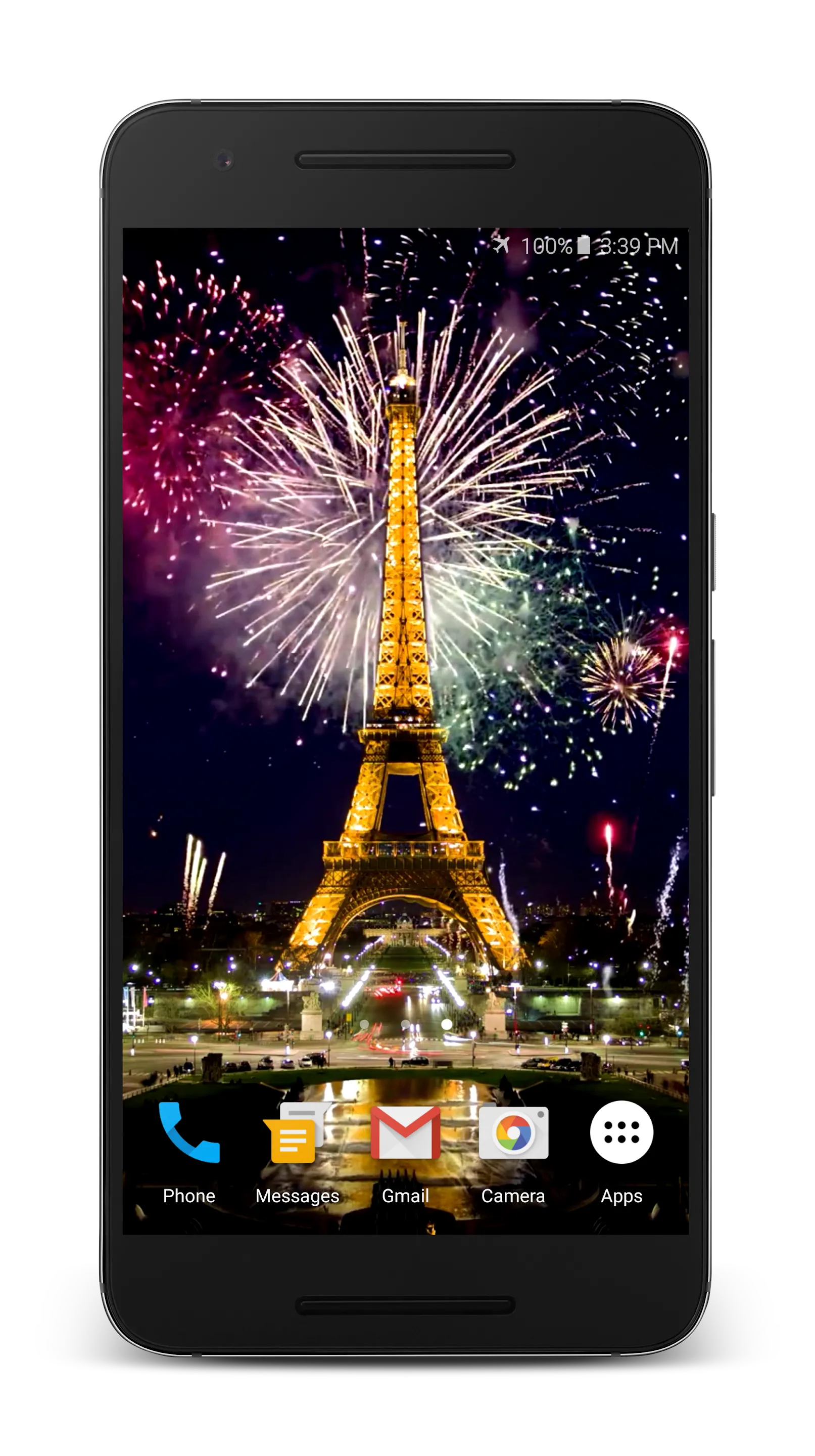 Happy N. Year's Fireworks LWP | Indus Appstore | Screenshot