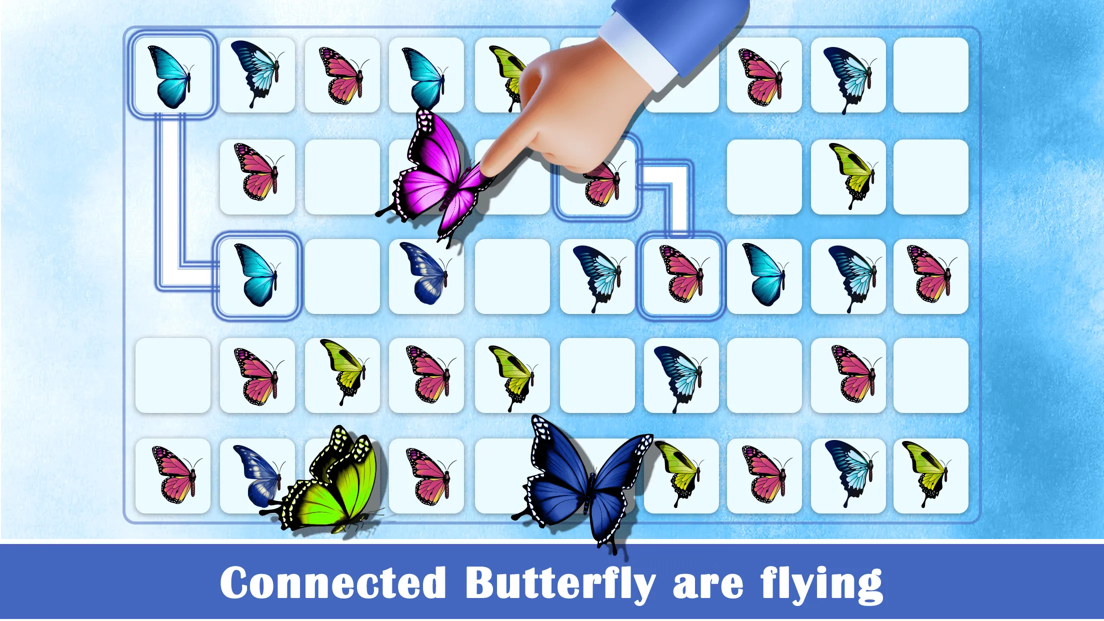 Butterfly connect game | Indus Appstore | Screenshot