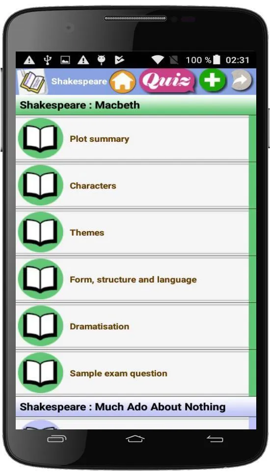 Shakespeare litterature course | Indus Appstore | Screenshot