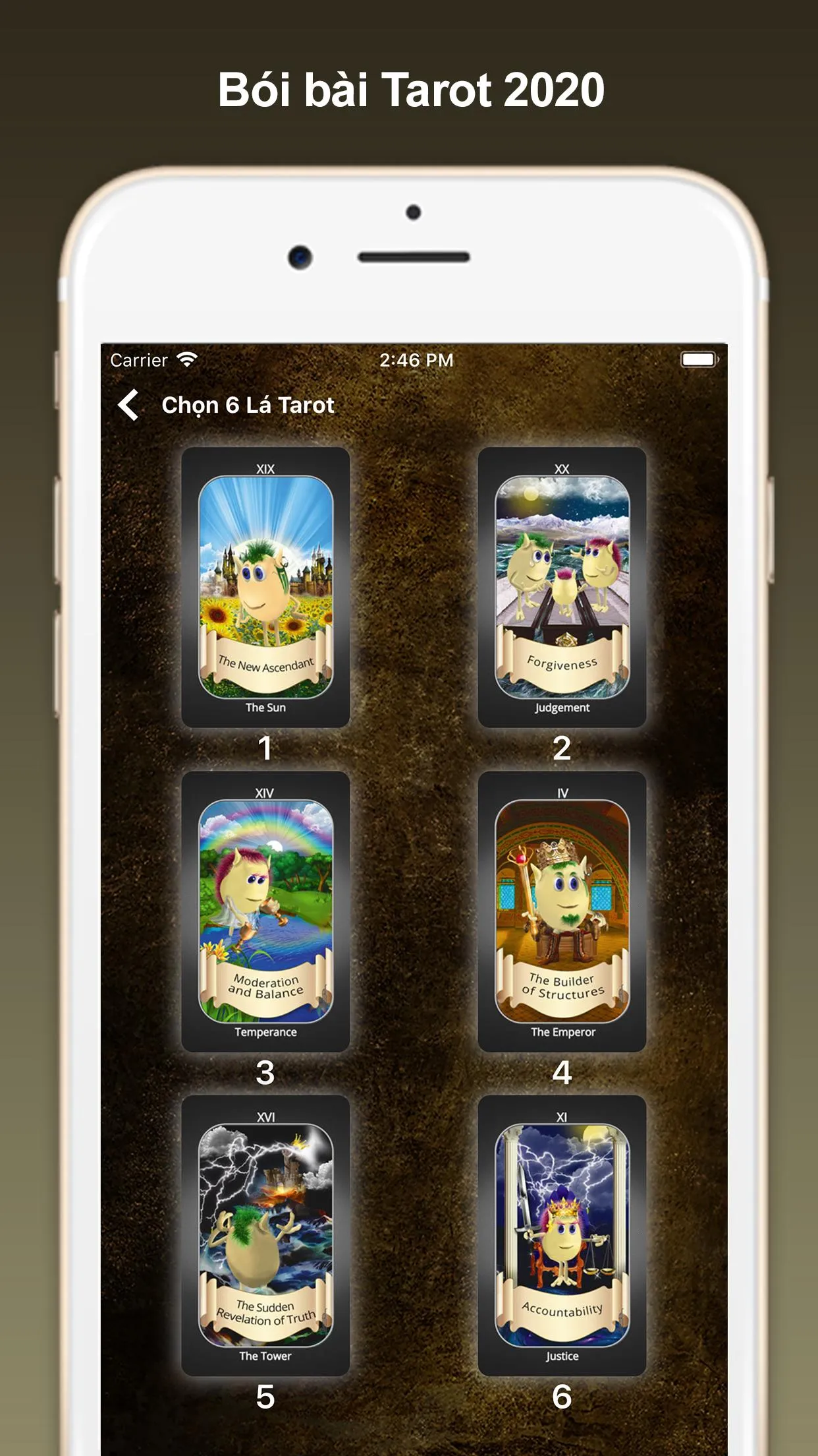 Bói bài tarot 2020 | Indus Appstore | Screenshot