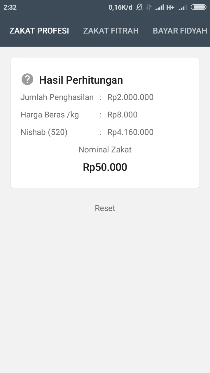 Kalkulator Zakat - ZakatKu | Indus Appstore | Screenshot