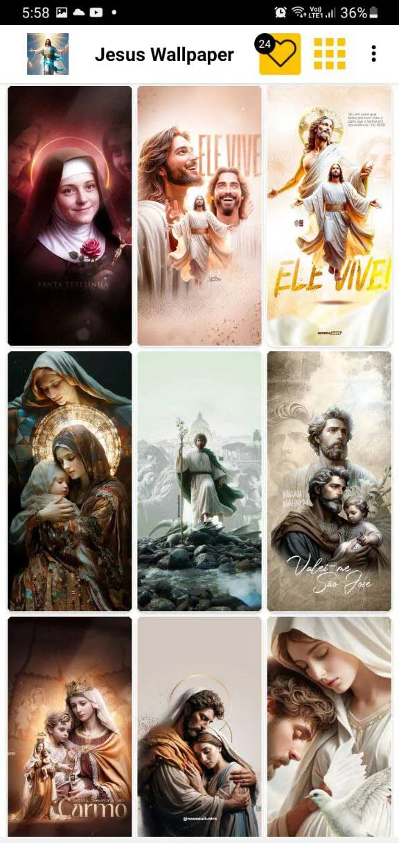 Jesus Christ HD Wallpaper | Indus Appstore | Screenshot