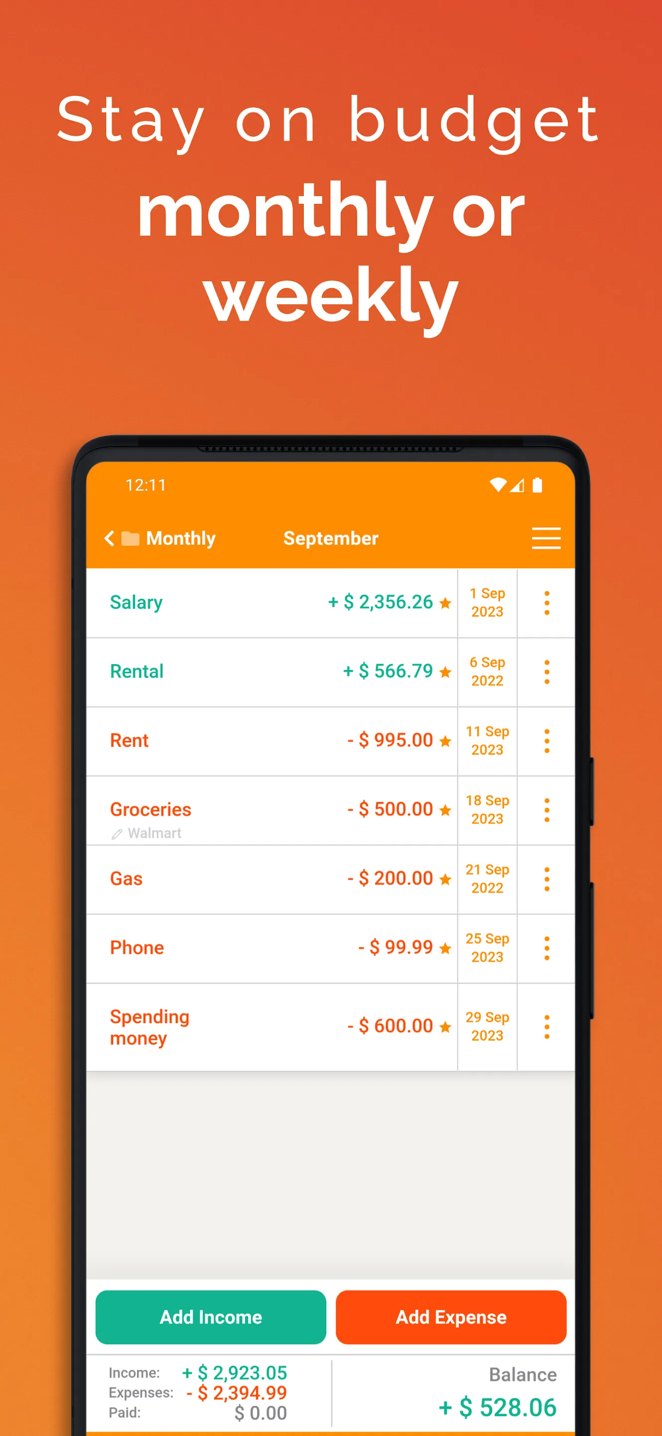 Fudget 2: Budget Planner | Indus Appstore | Screenshot