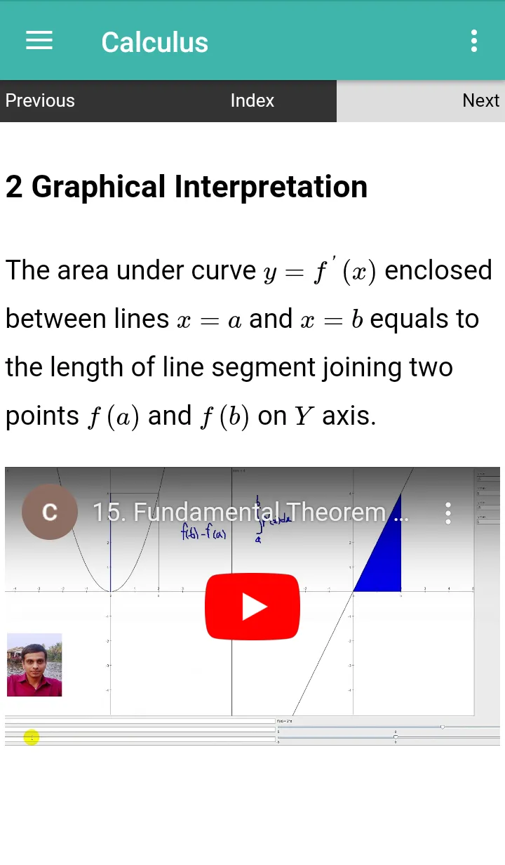 Calculus : Graphical Approach | Indus Appstore | Screenshot