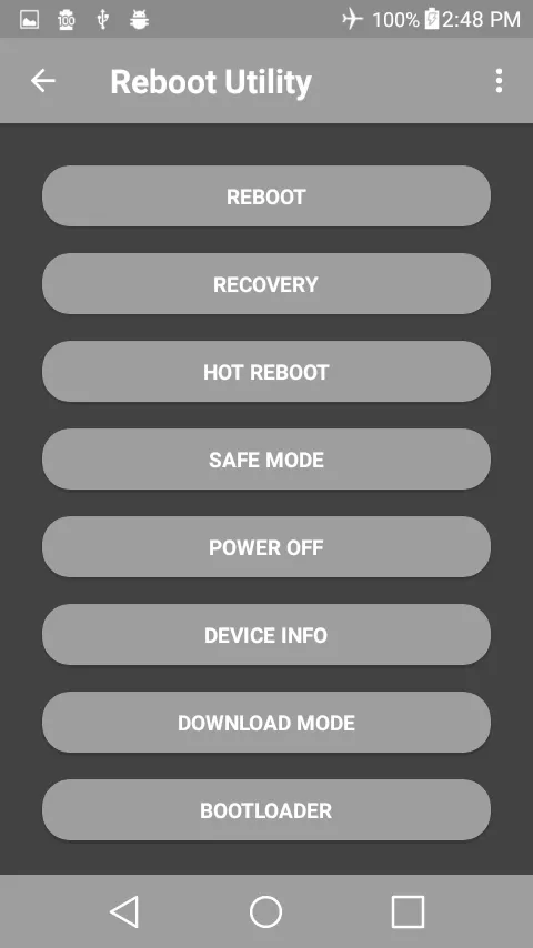 Reboot Utility | Indus Appstore | Screenshot