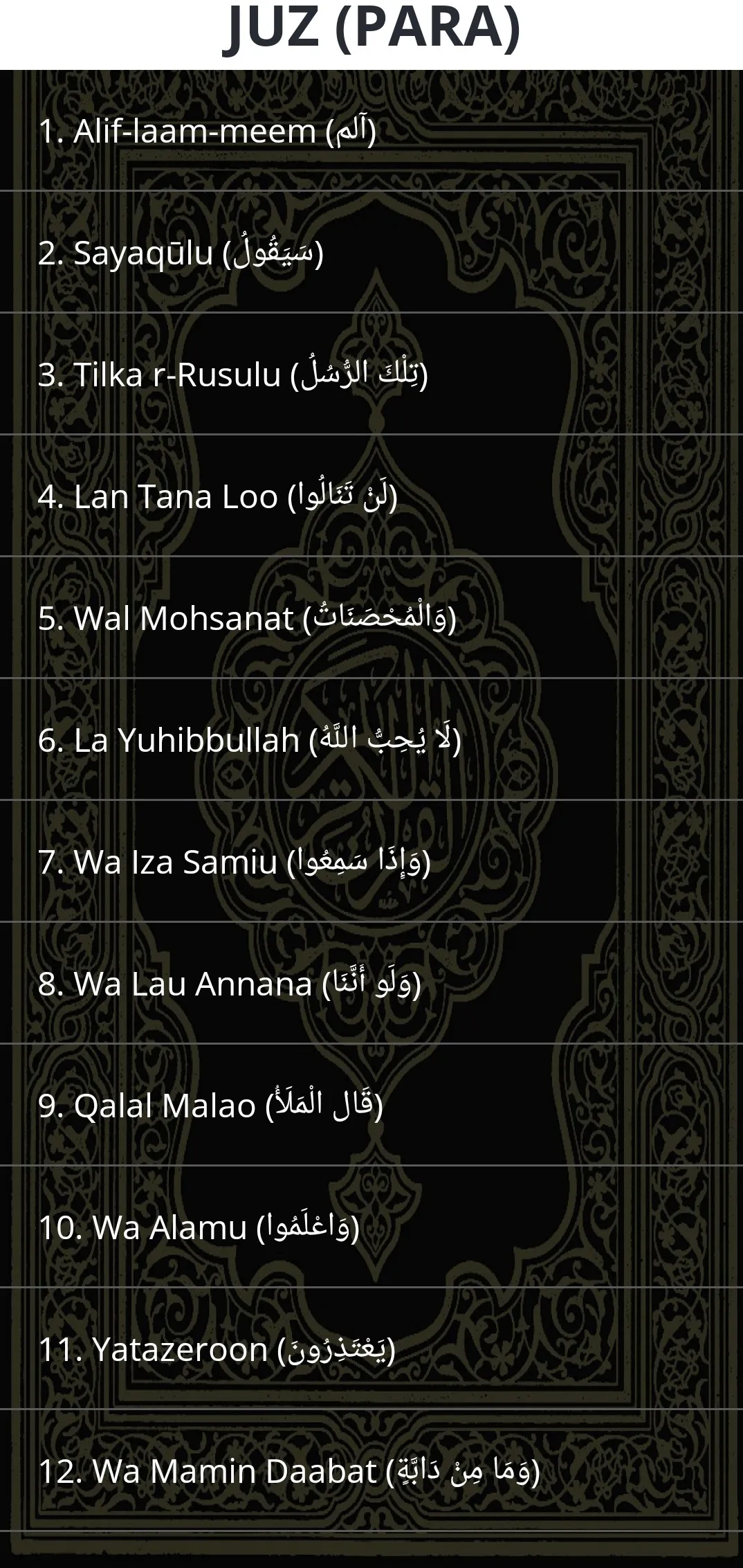 Hifz/Hafizi Quran-15 Lines | Indus Appstore | Screenshot