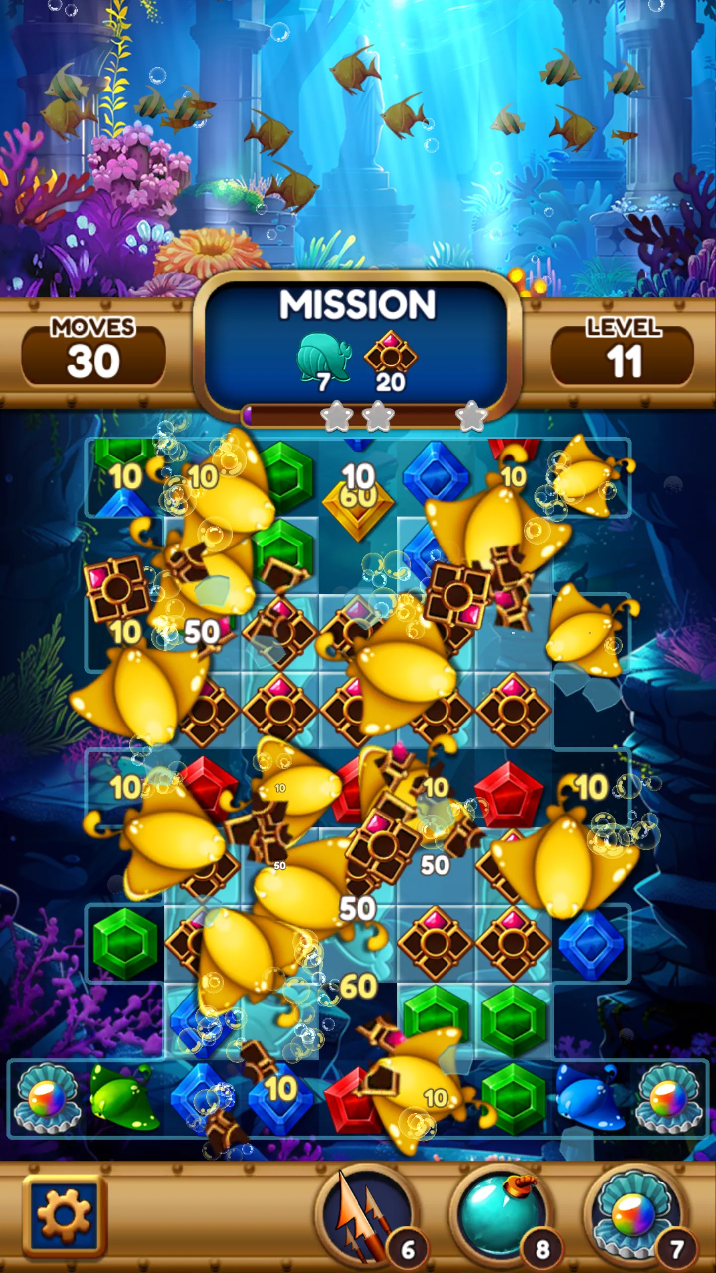 Jewel of Deep Sea: Match3 Game | Indus Appstore | Screenshot